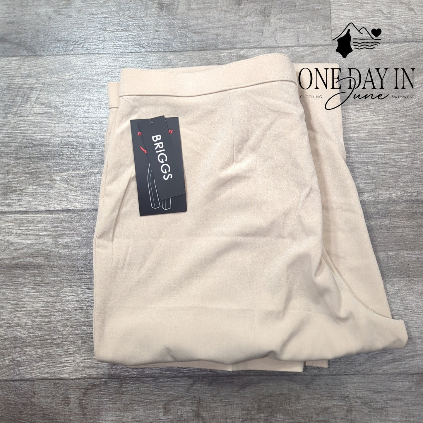 Briggs New York Tummy Flattening Straight Leg Pants Size 16