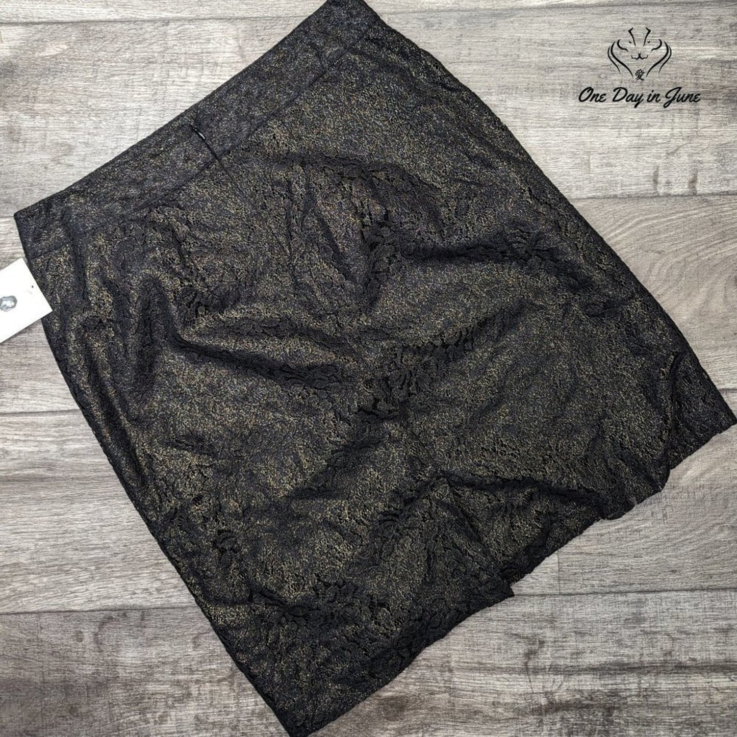 Jaclyn Smith Layered Pencil Skirt Size L