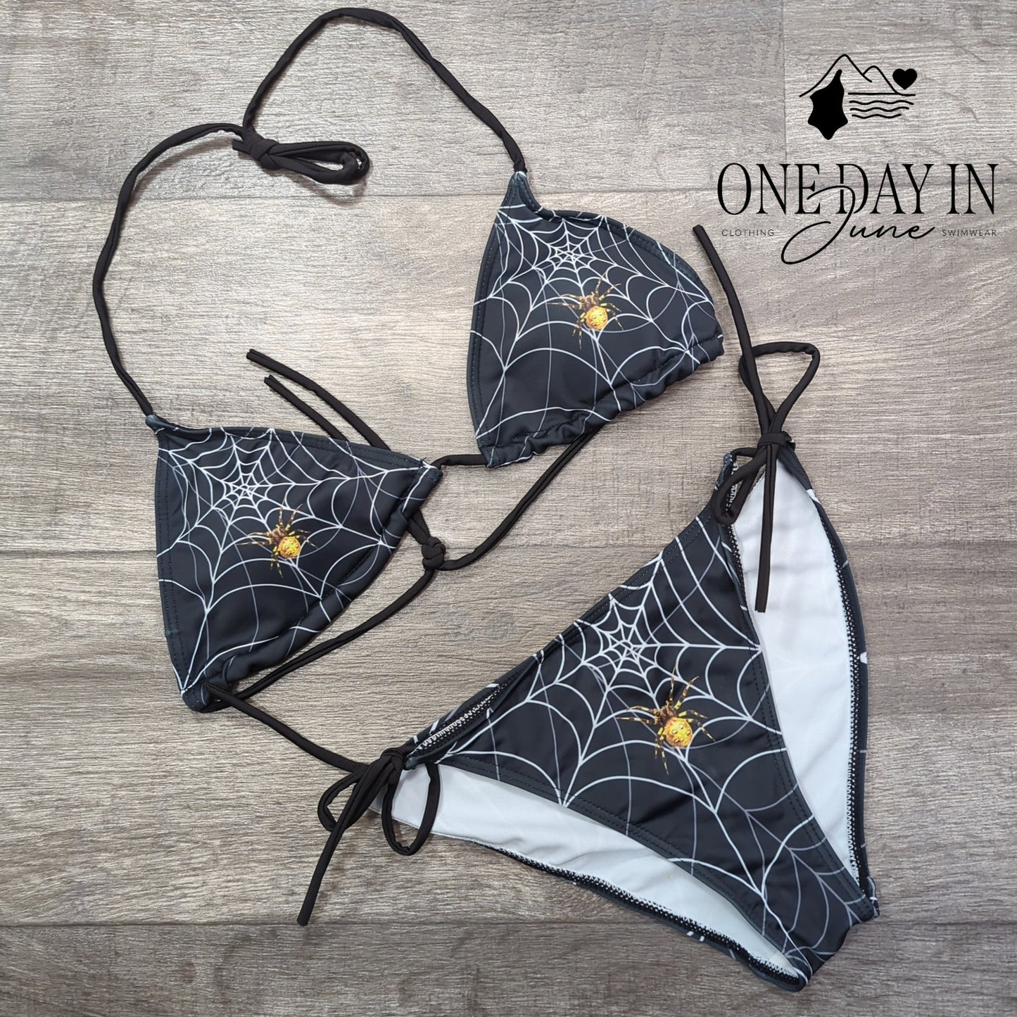 Charmleaks Adjustable Triangle Bikini Swimsuit Size M