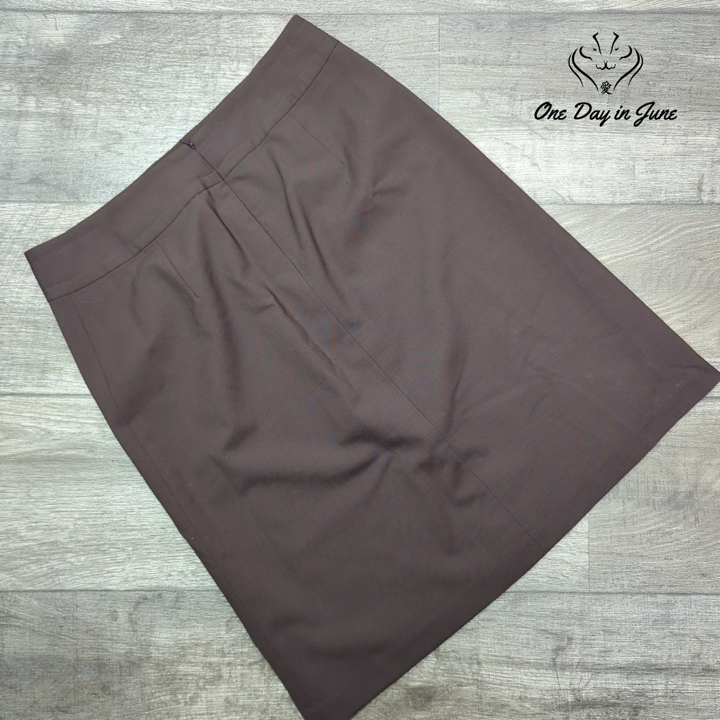 Banana Republic Wool Pencil Skirt Brown NWT Career Workwear $78 Size 6