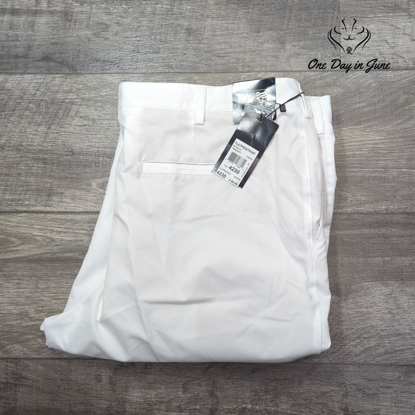 Adidas Flat Front Golf Pants Size 42X30