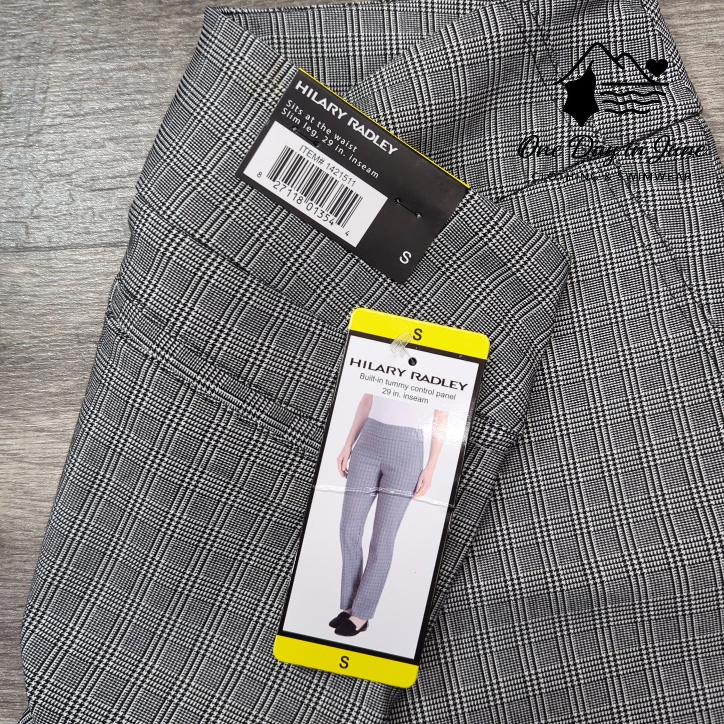 Hilary Radley Tummy Control Slim Leg Pants Size S