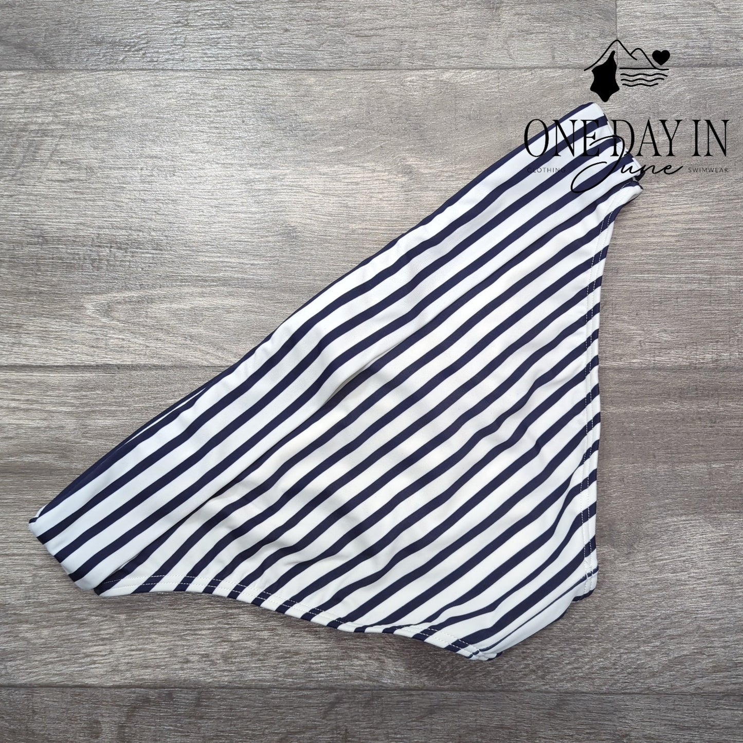 Venice Beach Moderate Striped Bikini Bottom Size 12