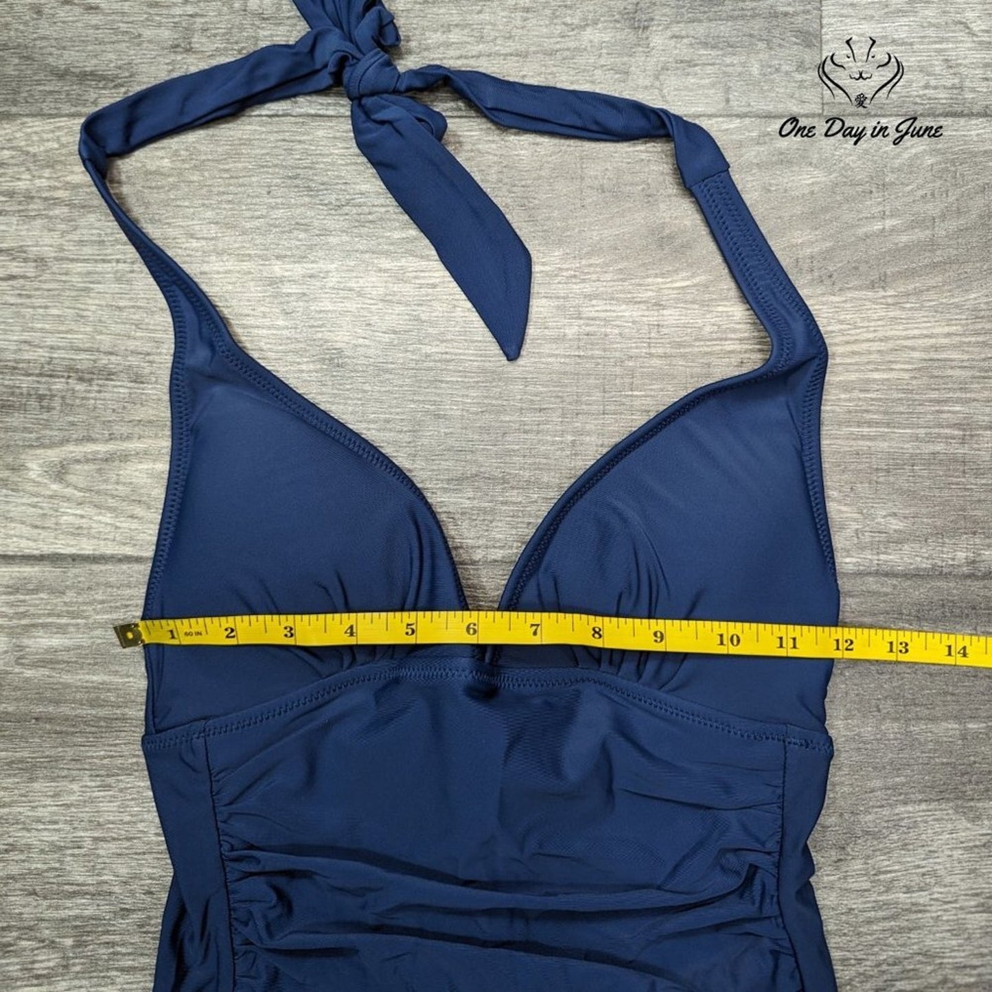 Fisrtway Classic Padded Halter One Piece Swimsuit Size S