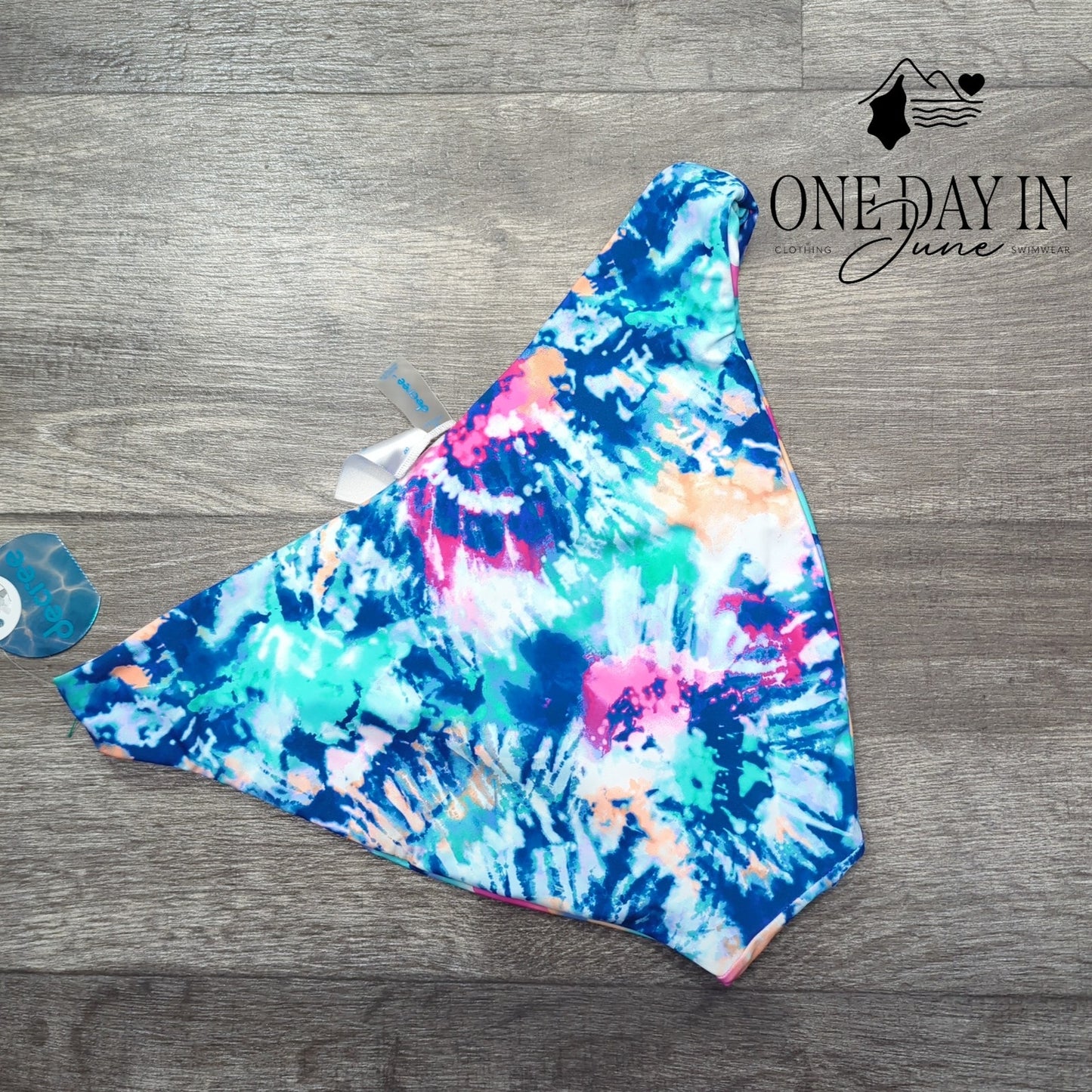 Decree High Leg Reversible Bikini Bottom Size L