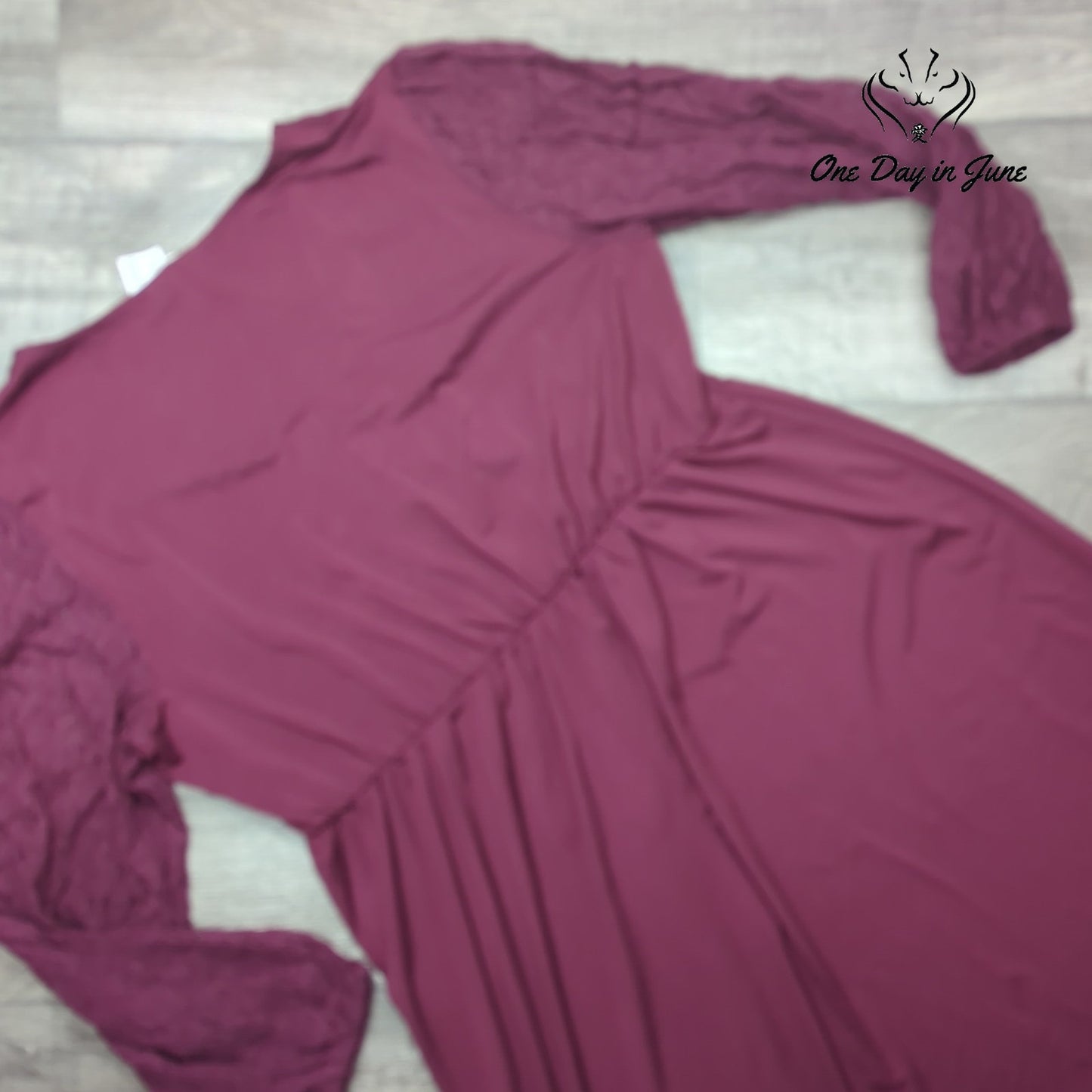 Maurices Long Lace Sleeve Mini Dress Size XXL