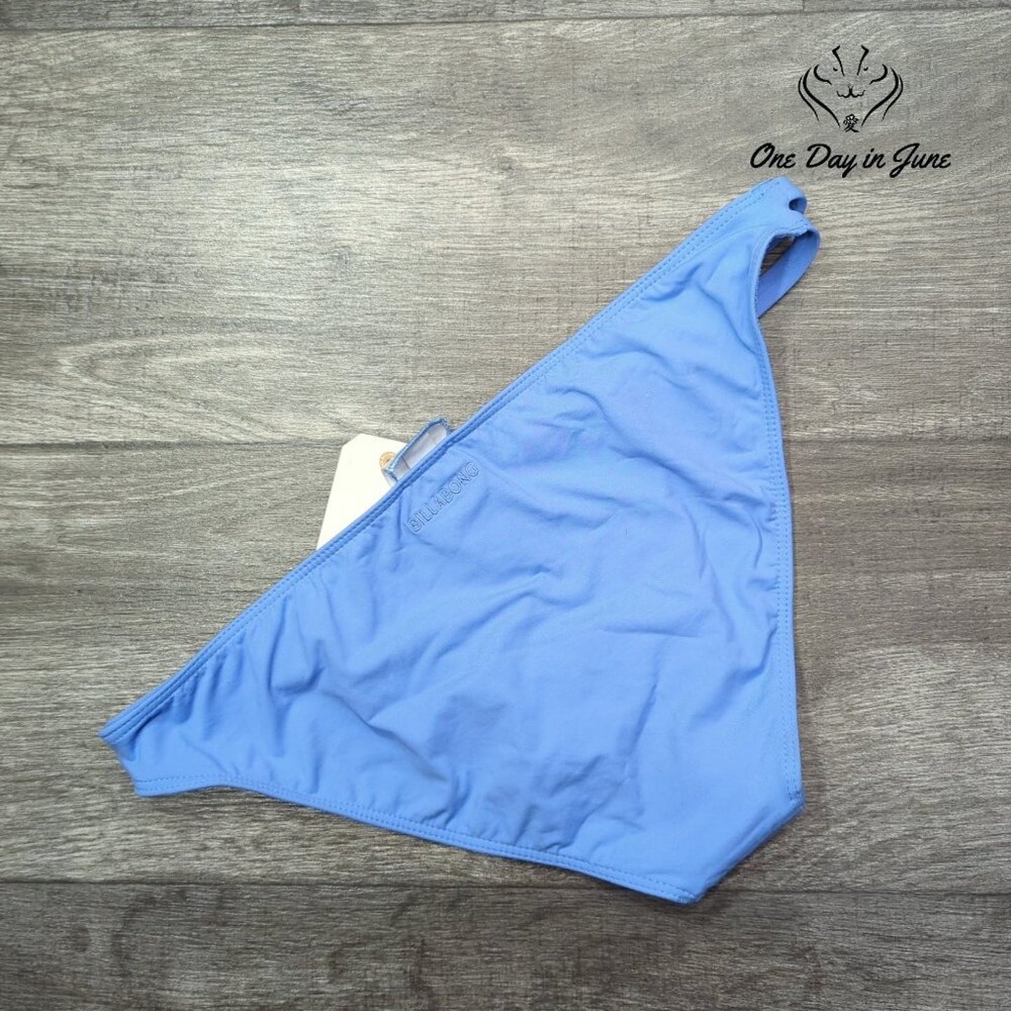 Billabong Sol Searcher Lowrider Bikini Bottom Blue Full Coverage NWT Size XL