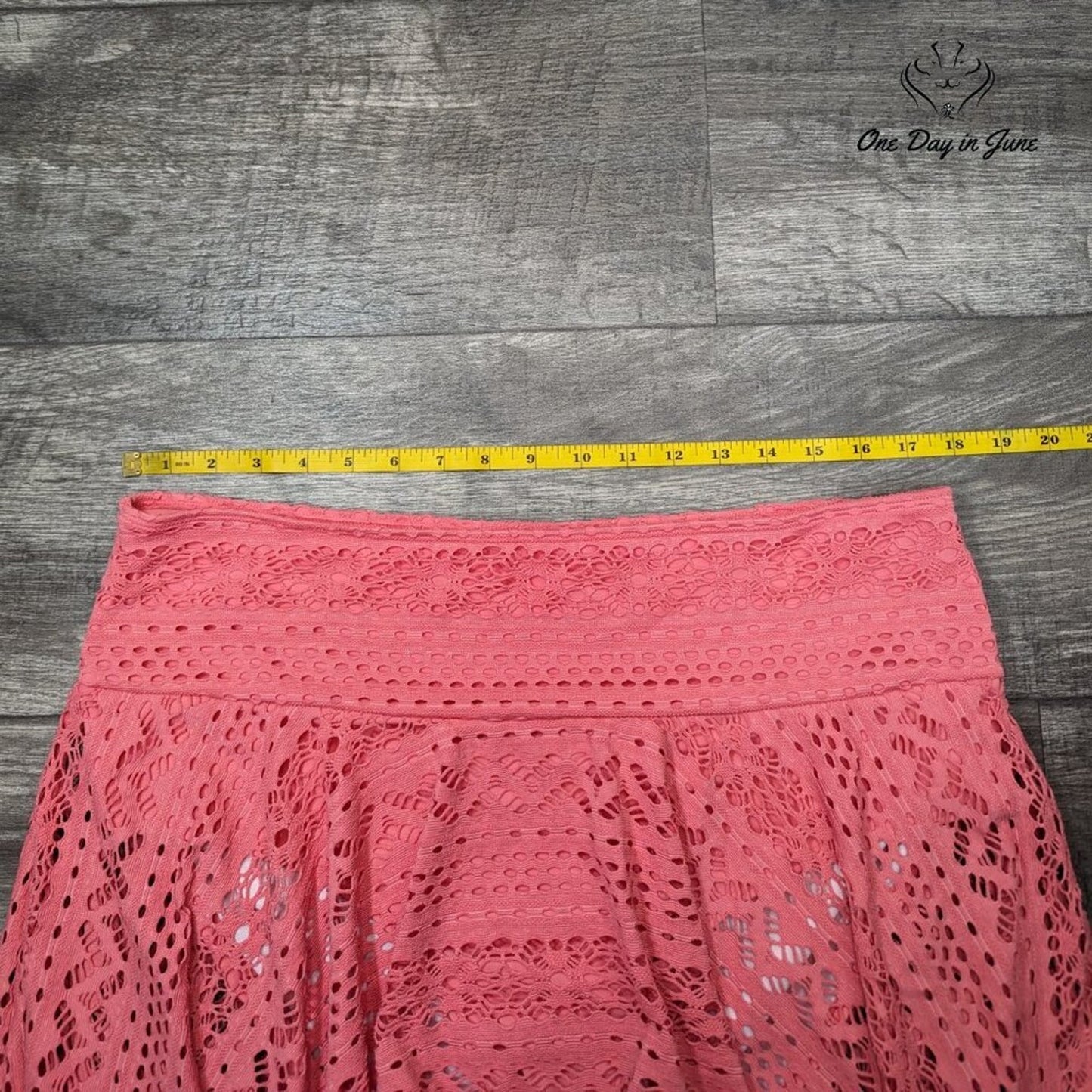 Lopie Crochet Skirted Bikini Bottom Size XXL