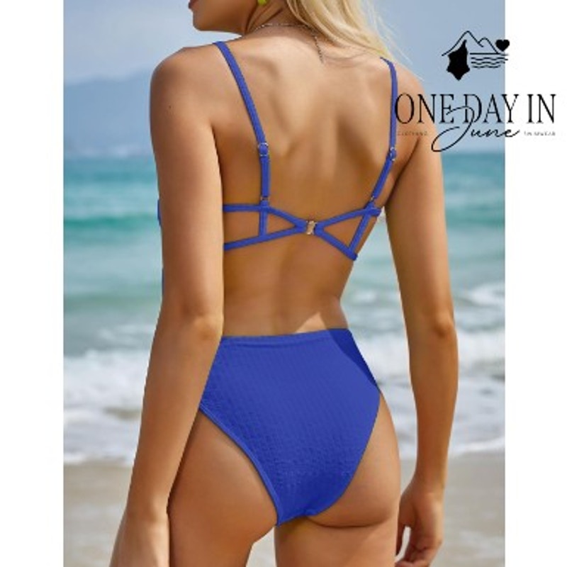 Zaful Textured Open Back One Piece Swimsuit Size XL