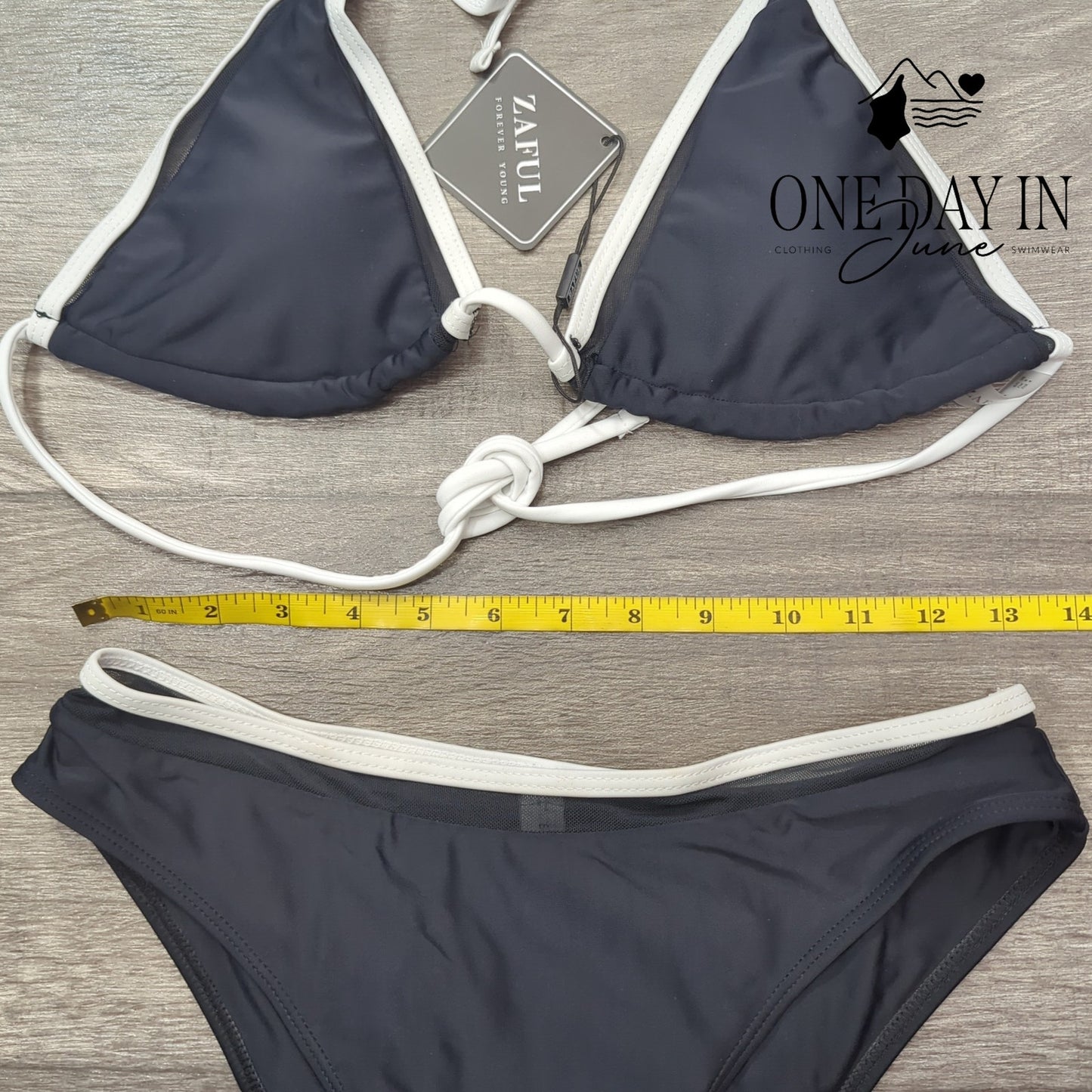 Zaful Triangle Bikini Swimsuit Size S