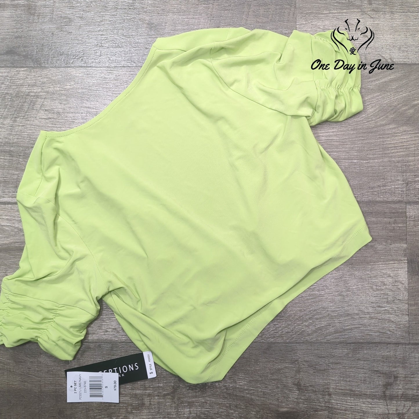 Perceptions Short Sleeve Top Size S