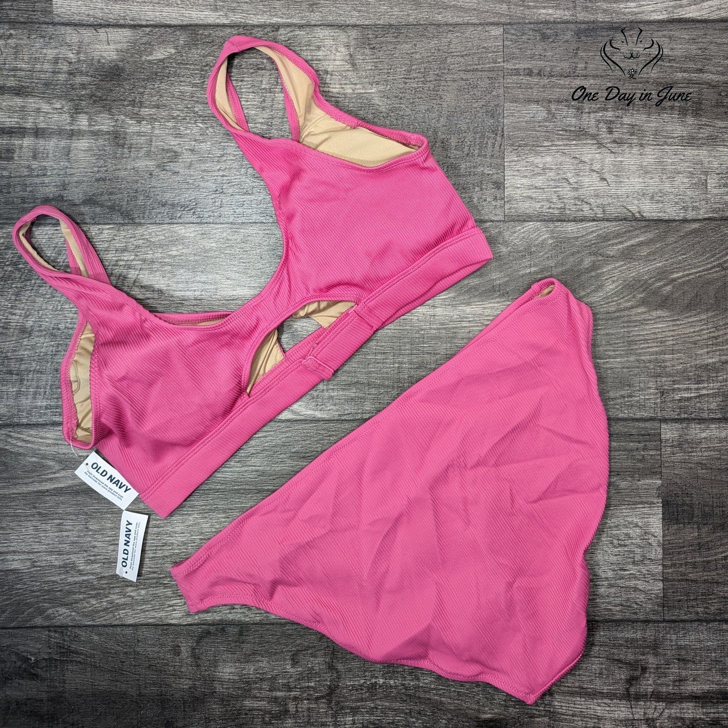 Old Navy Ribbed Keyhole Bikini Swimsuit Size 2X