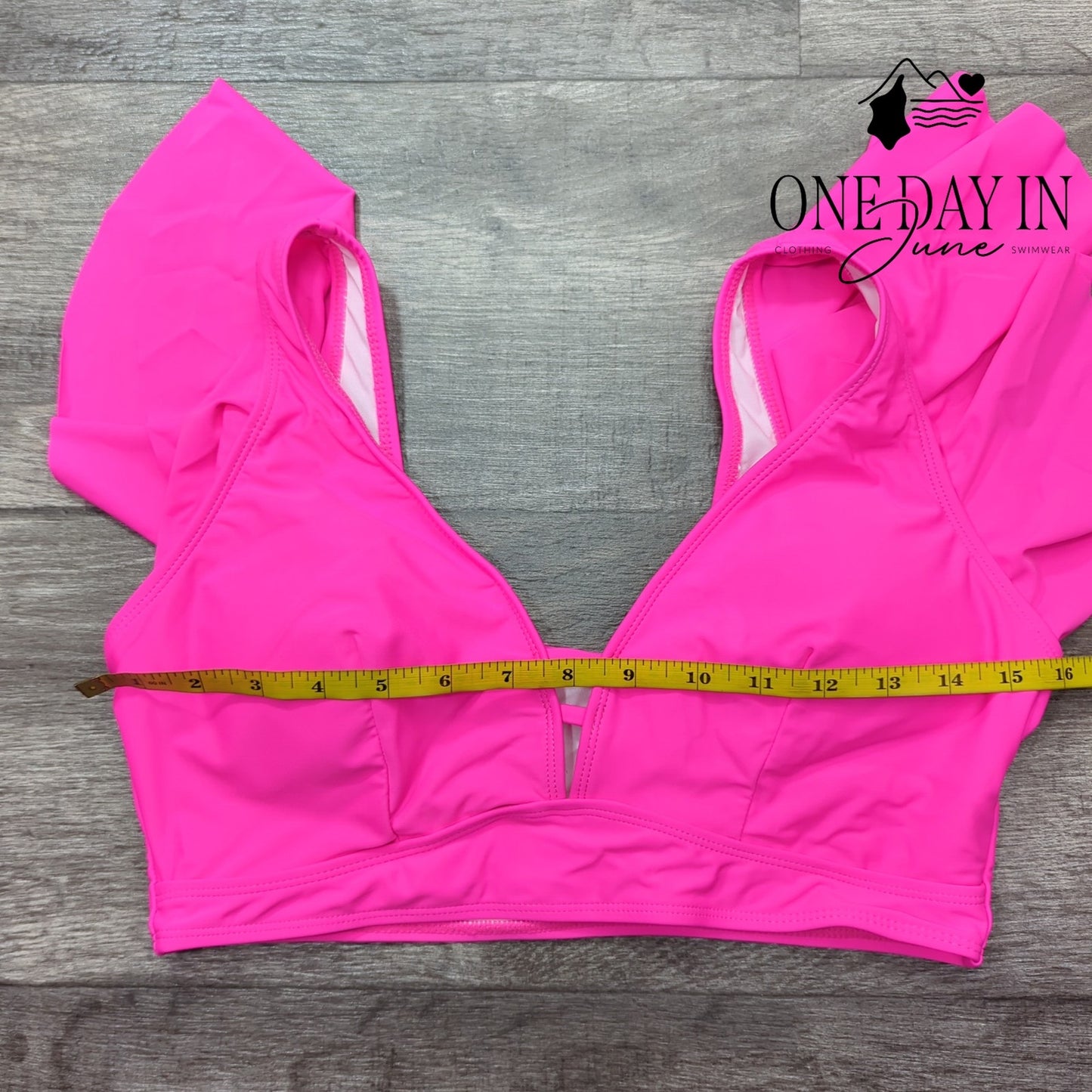 CharmLeaks Flare Shoulder Bikini Top Size L