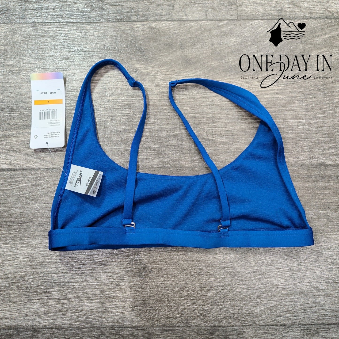 Speedo Tru Cobalt Bikini Top Size S