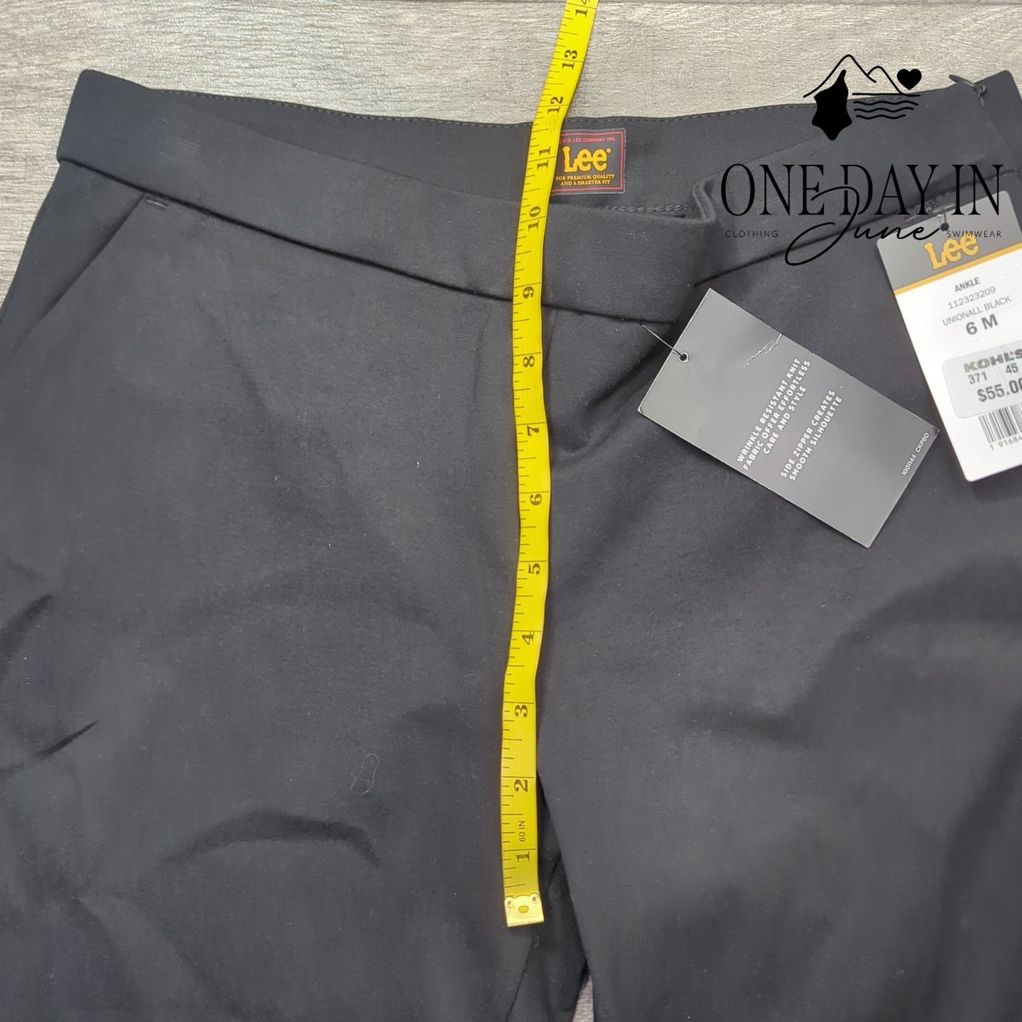Lee Pull On Ankle Pants Size 6