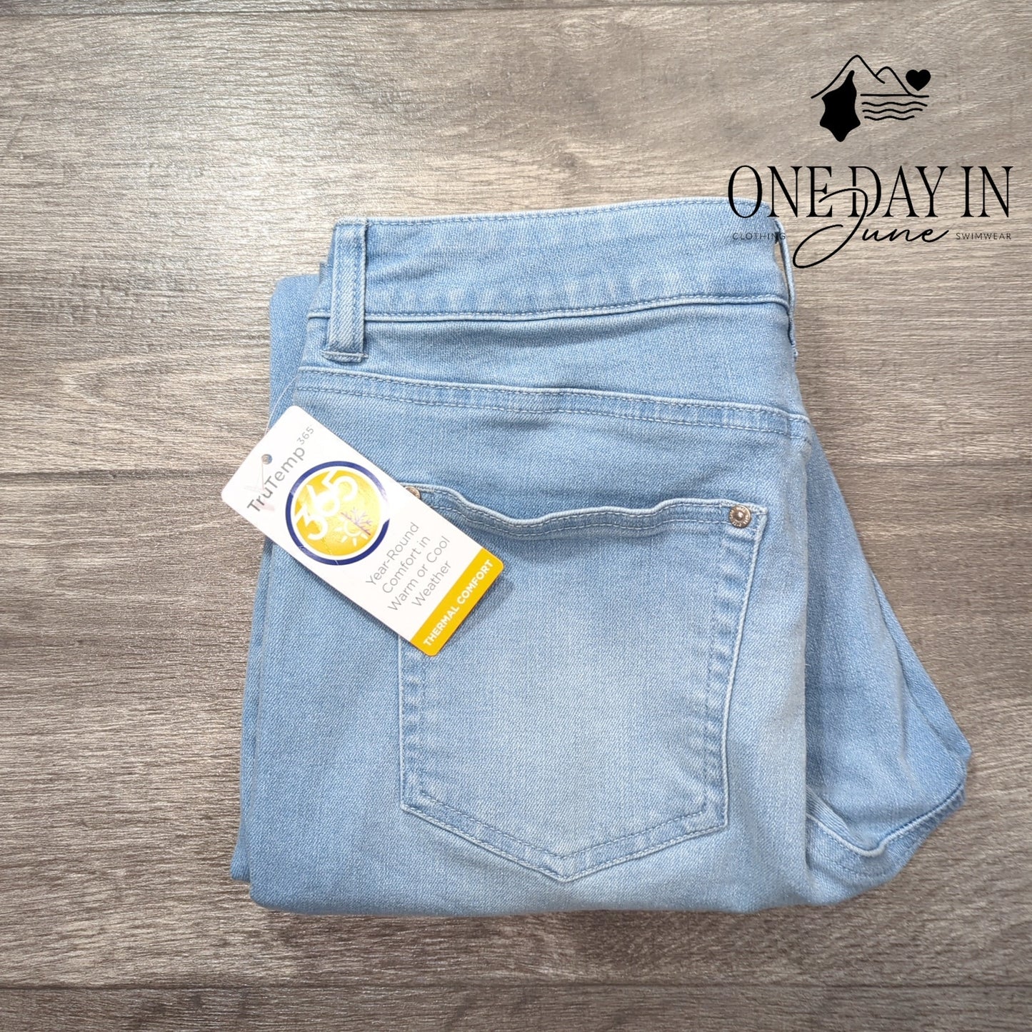 Kim Gravel Belle Petite Crop Jeans Size 4P