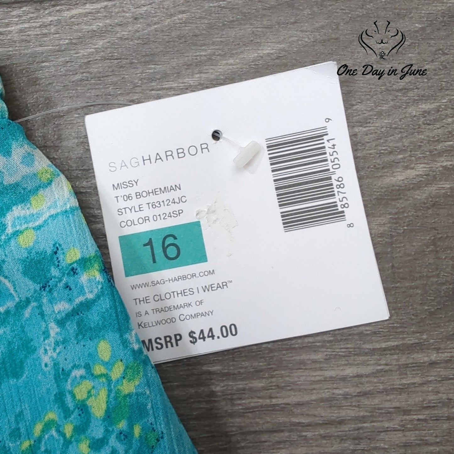 Sag Harbor Pull On Midi Skirt Size 16
