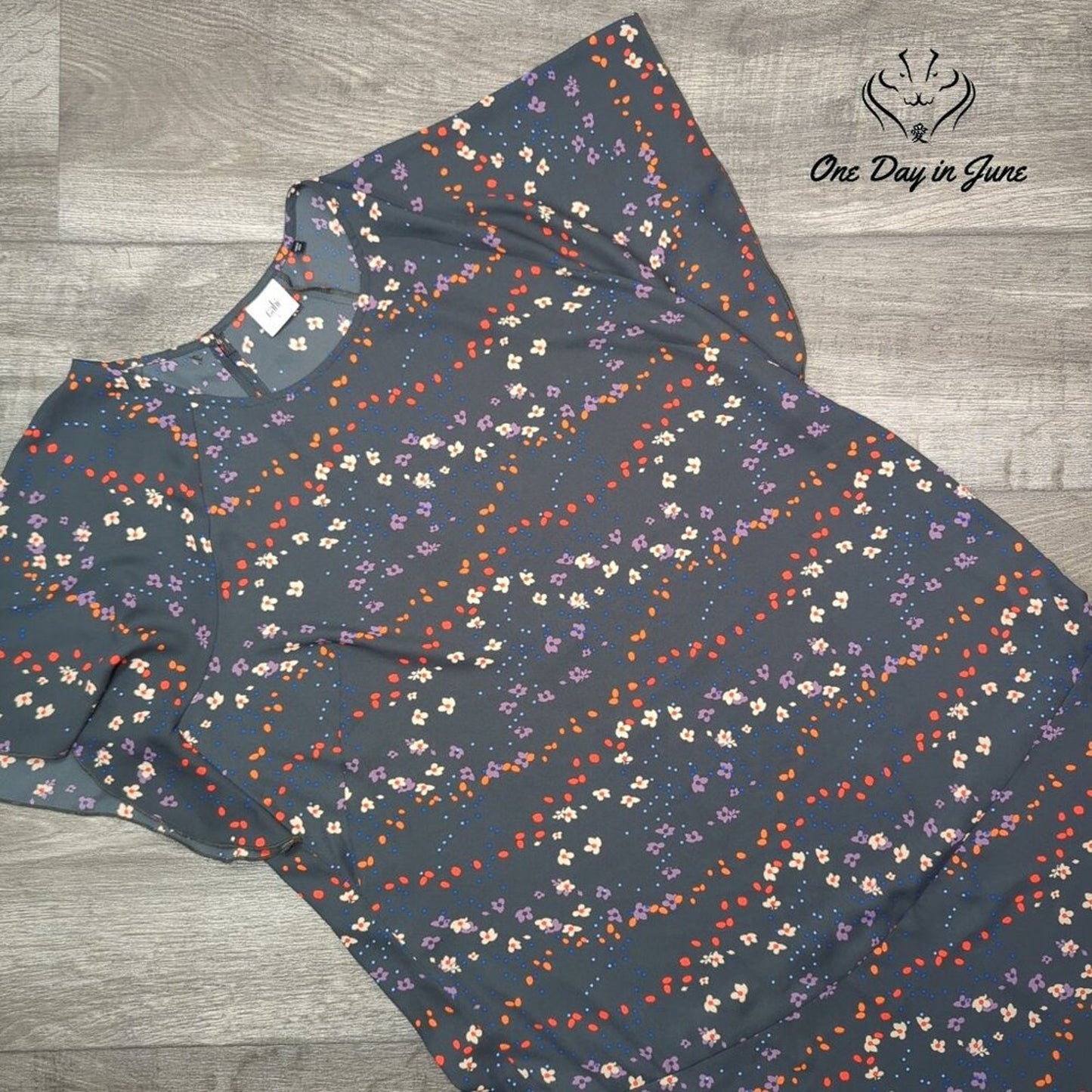 Cabo Short Sleeve Mini Dress Size L