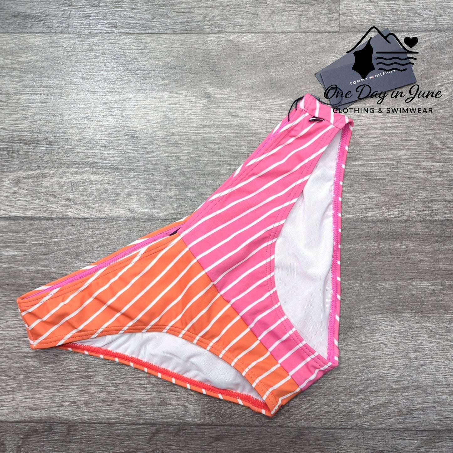 Tommy Hilfiger Moderate Coverage Bikini Bottom Size S