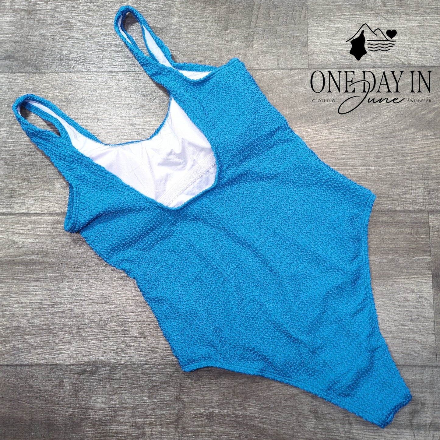 CharmLeaks Smocked One Piece Swimsuit Size S