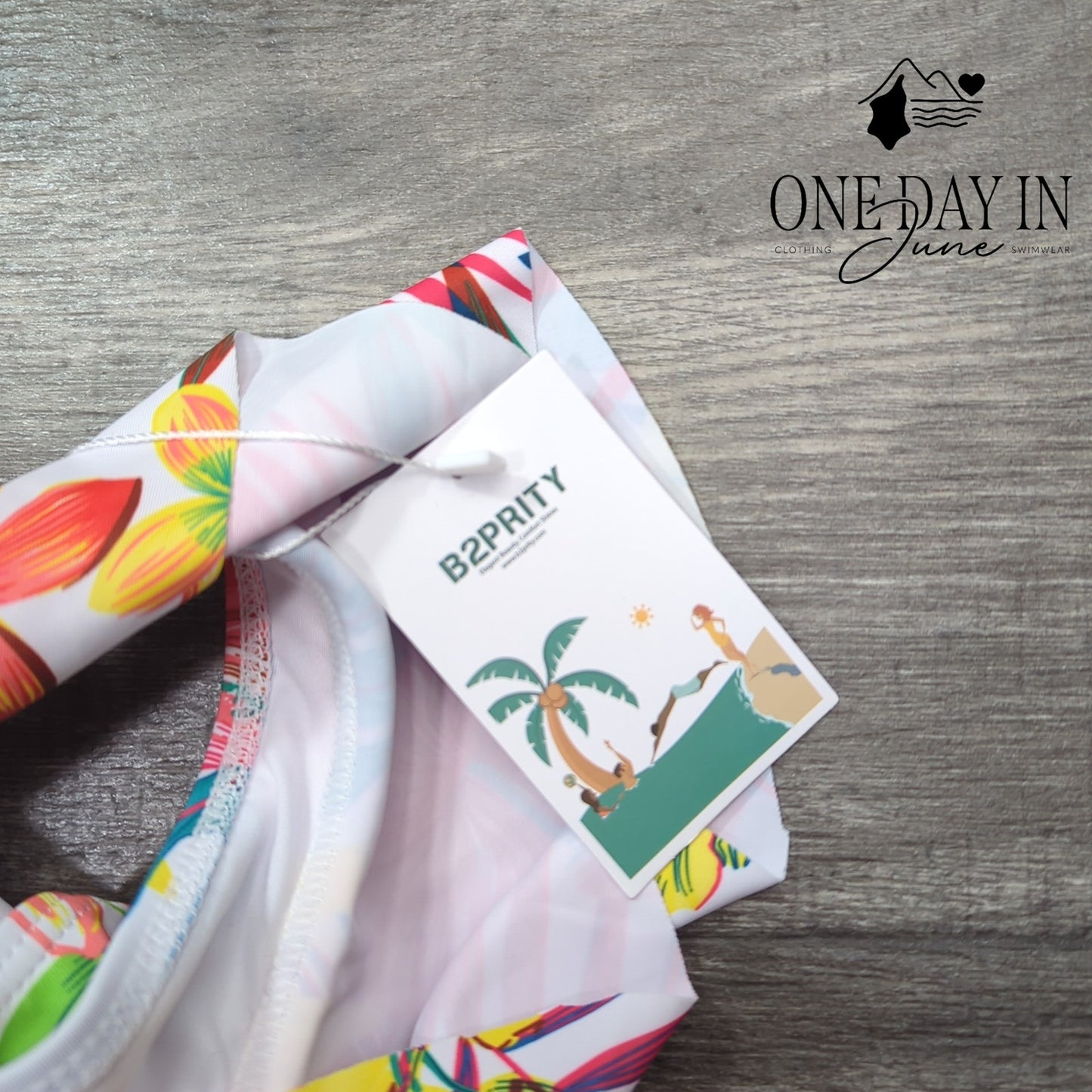 B2Prity Twist Front Keyhole One Piece Swimsuit Size XL