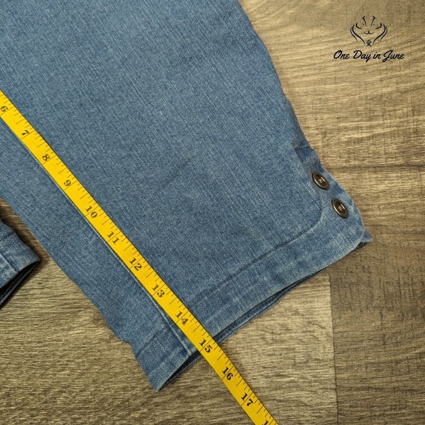 Alia Skimmer Capri Jeans Size 8