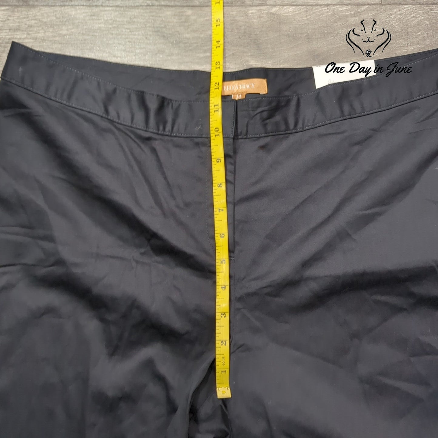 Ellen Tracy Betty Slim Ankle Pants Size 14