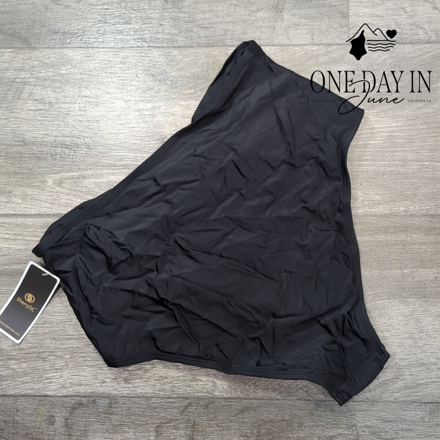SherryDC High Waist Bikini Bottom Size L