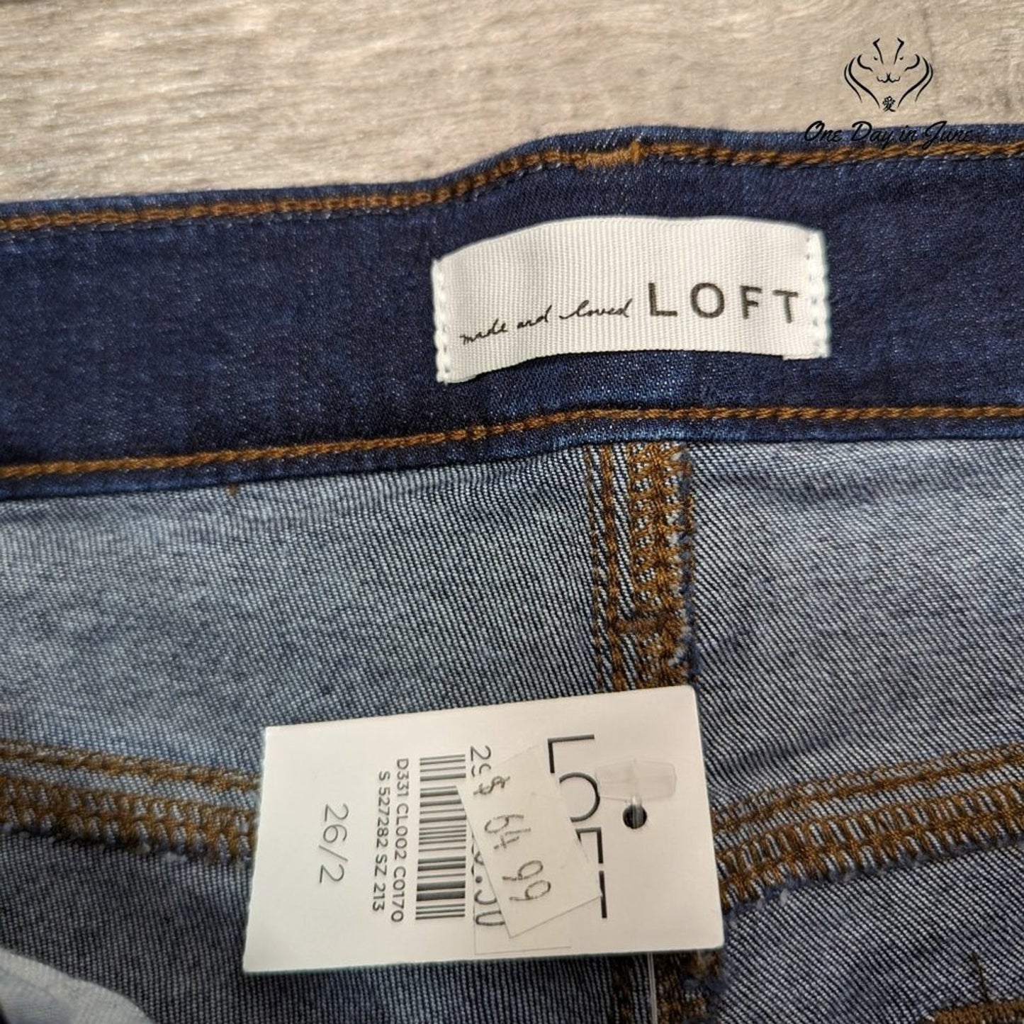 Loft Skinny Crop Jeans Size 2
