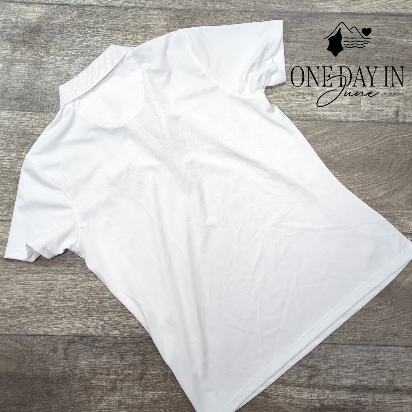 Kate Lord Athletic Polo Shirt Size M