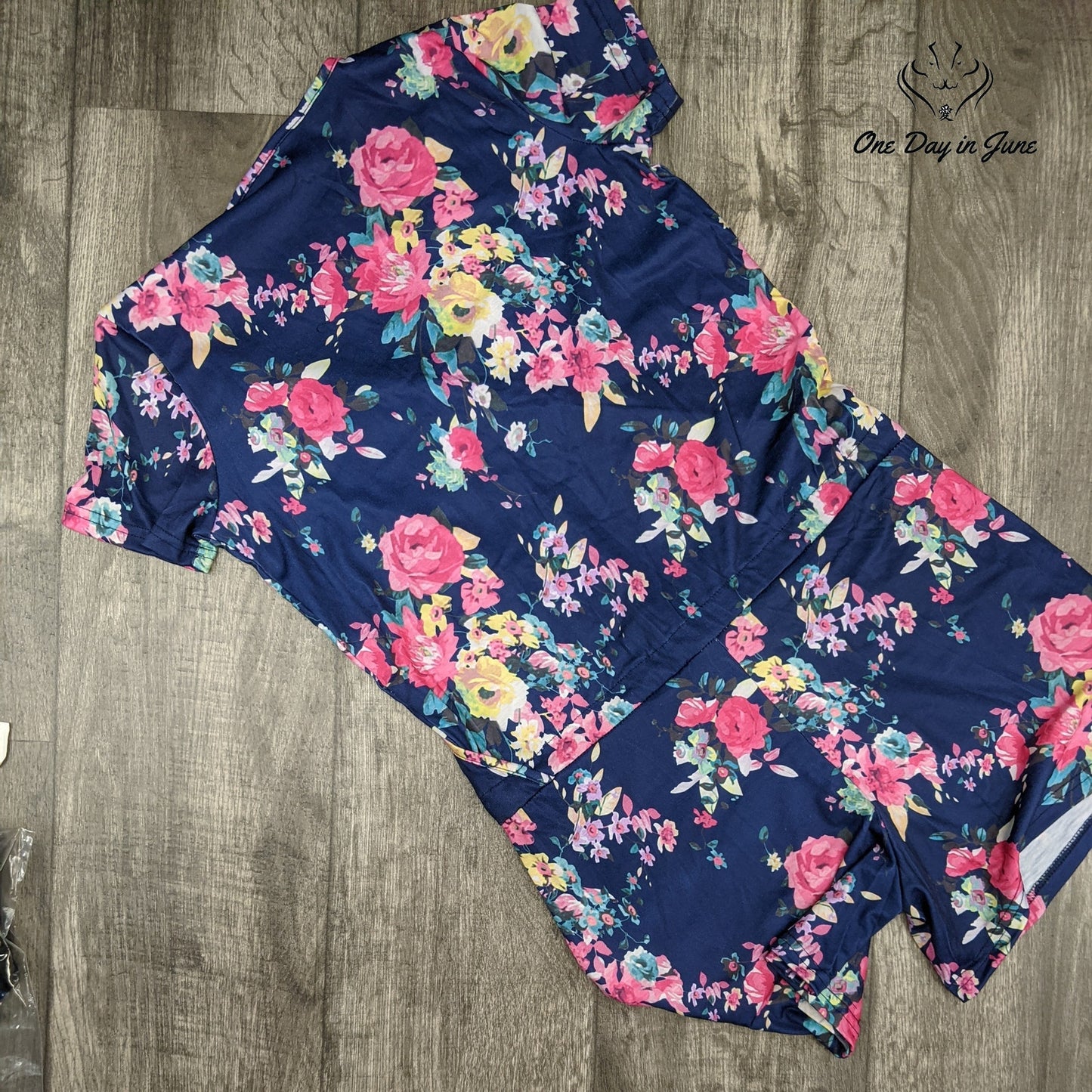 Artfish Summer Casusal Sexy Wrap V Neck Romper Size S