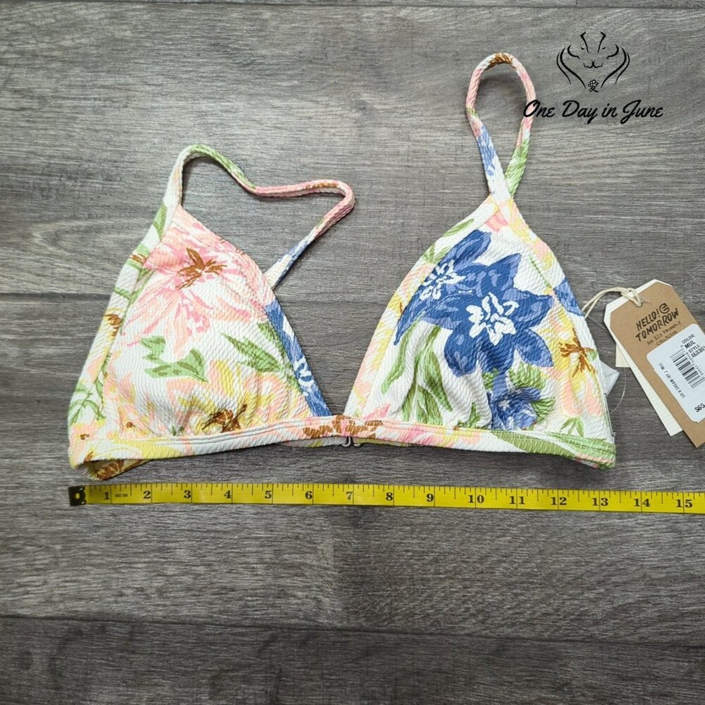 Billabong UR A Dream Bikini Top Size XL