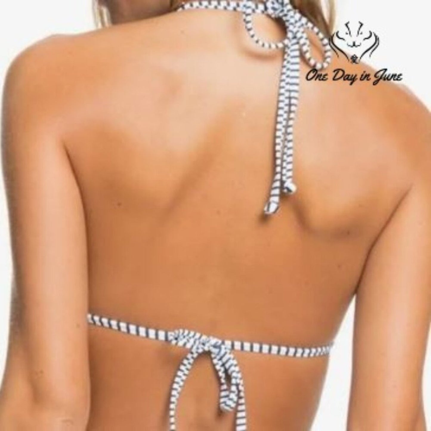 Roxy PT Beach Classics Tiki Triangle Bikini Top Size M