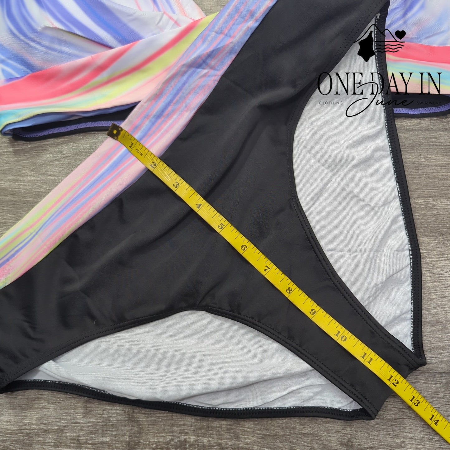 Aimage Plus Size Cross Front Halter Bikini Swimsuit Size 2XL