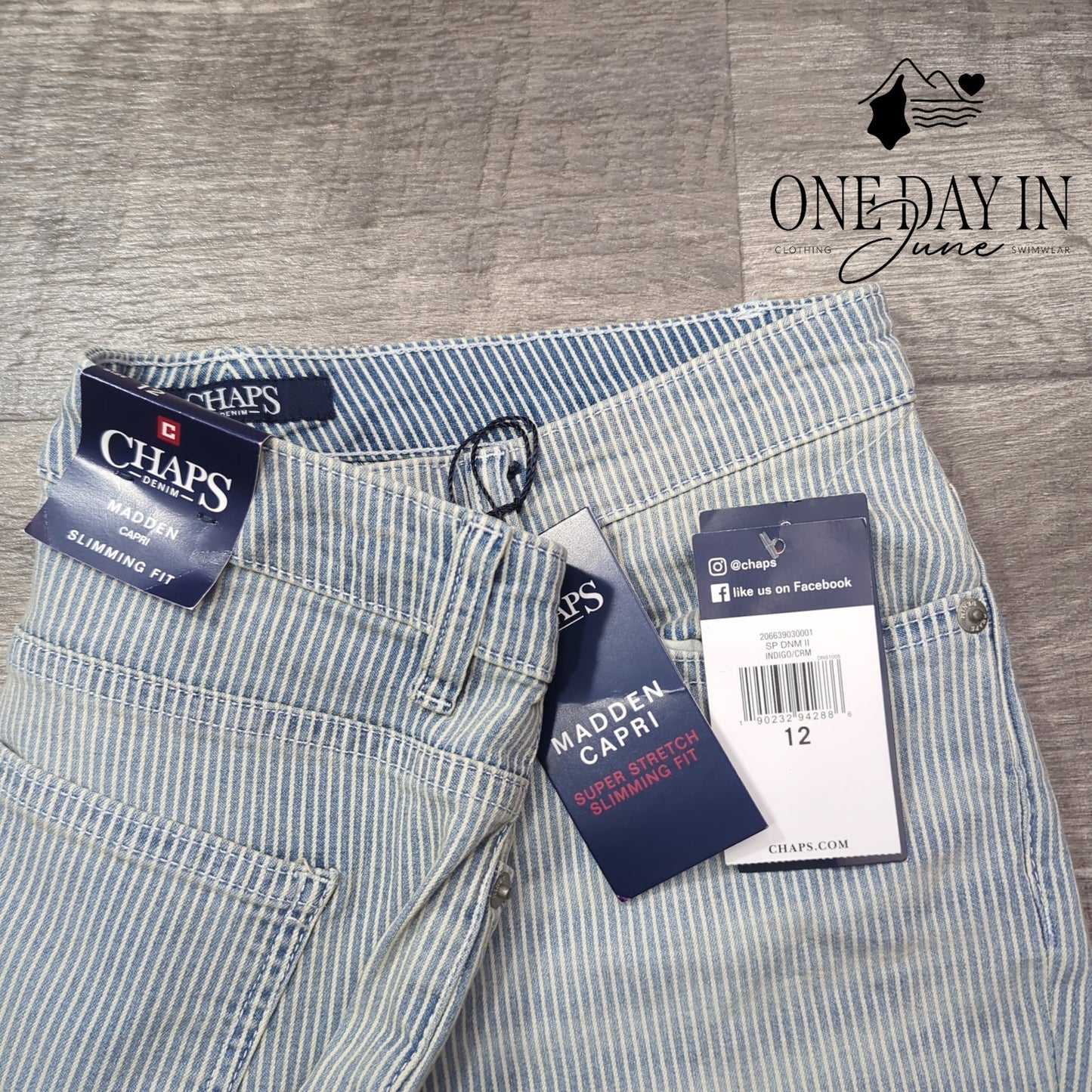Chaps Madden Capri Jeans Size 12