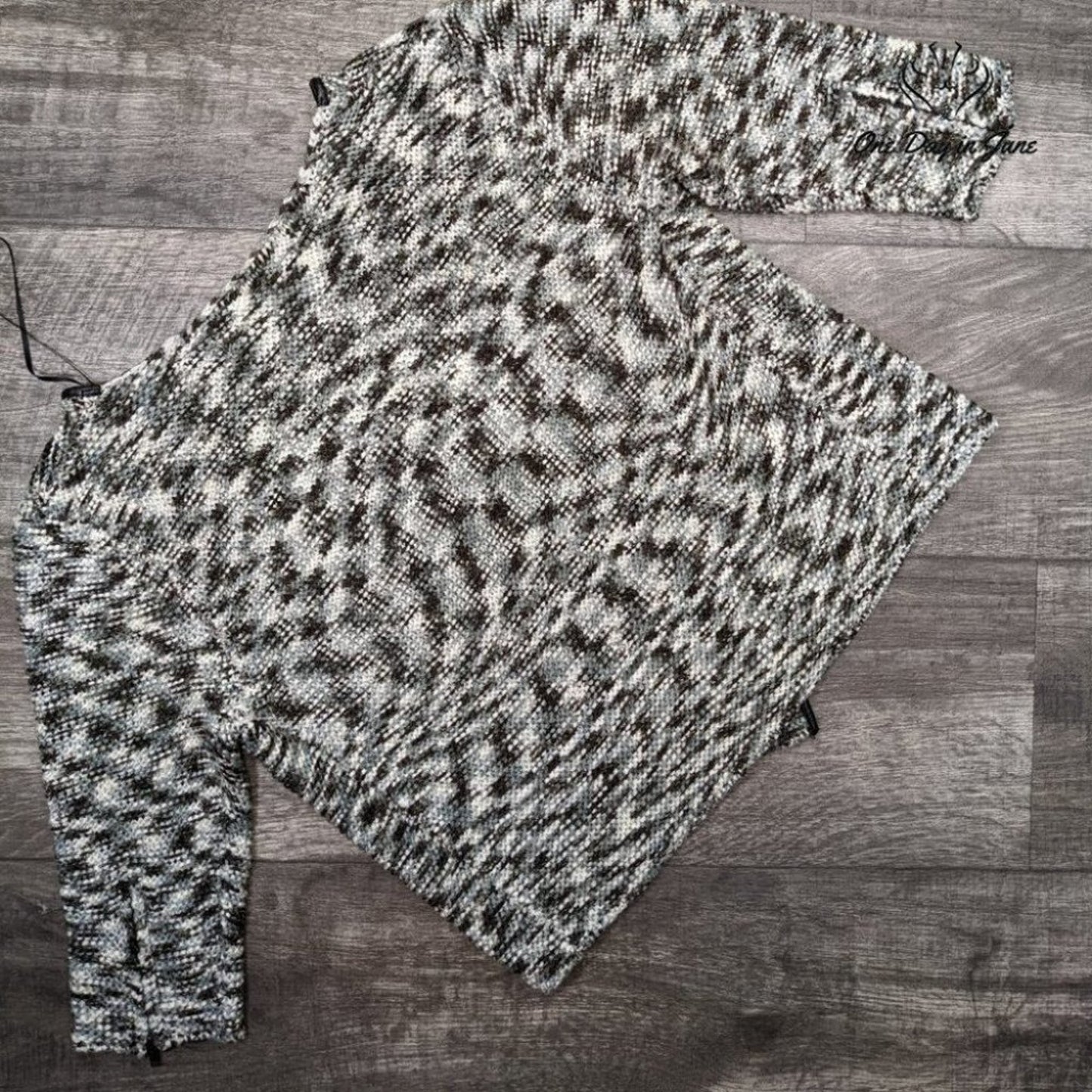 Tom Tailor Women's Knit 3/4 Sleeve Cardigan Sweater Size M