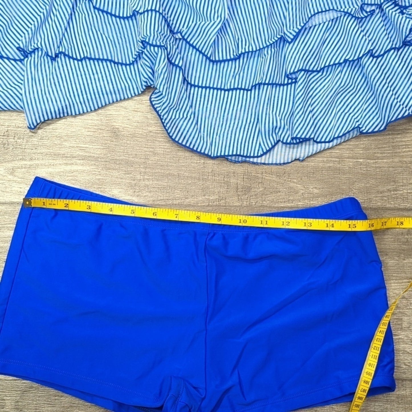 LALAGEN Racerback Tankini Swimdress Size XL