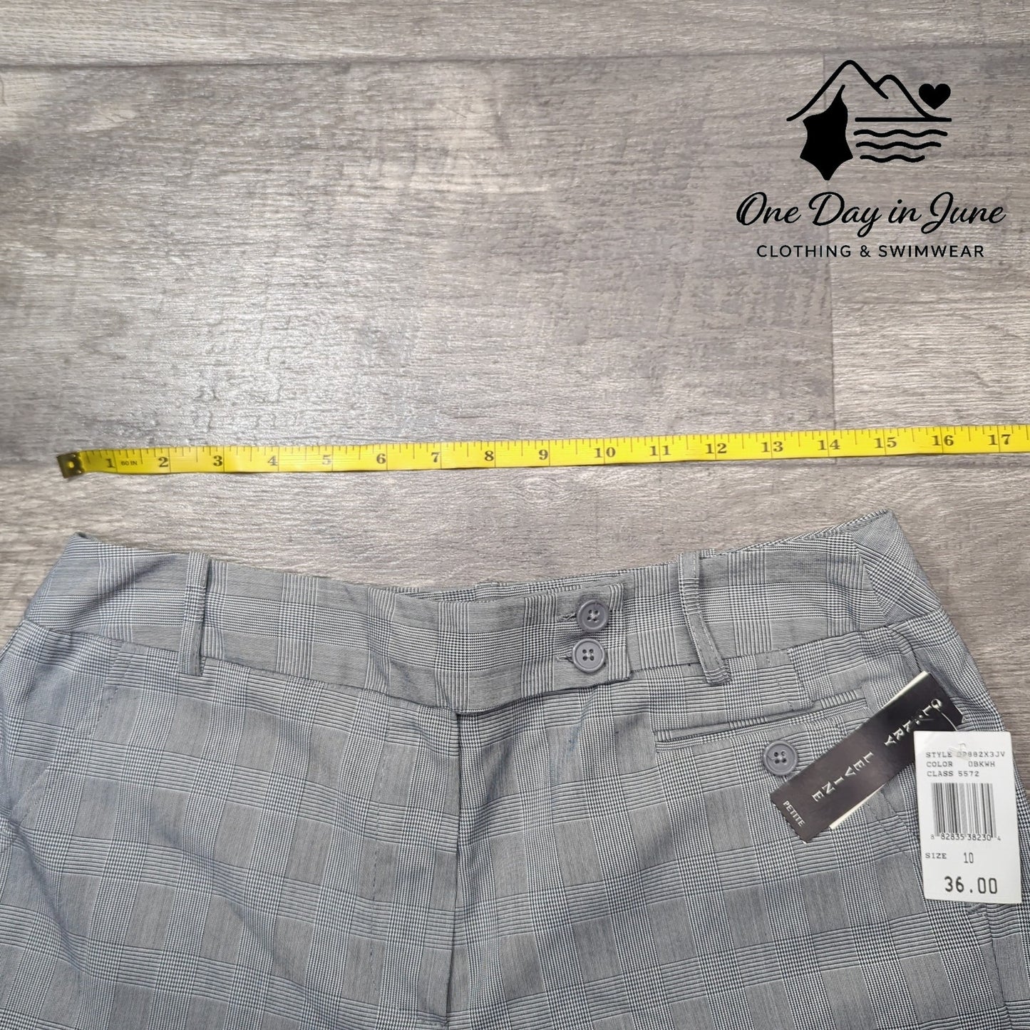 Larry Levine Petite Straight Leg Dress Pants Size 10P
