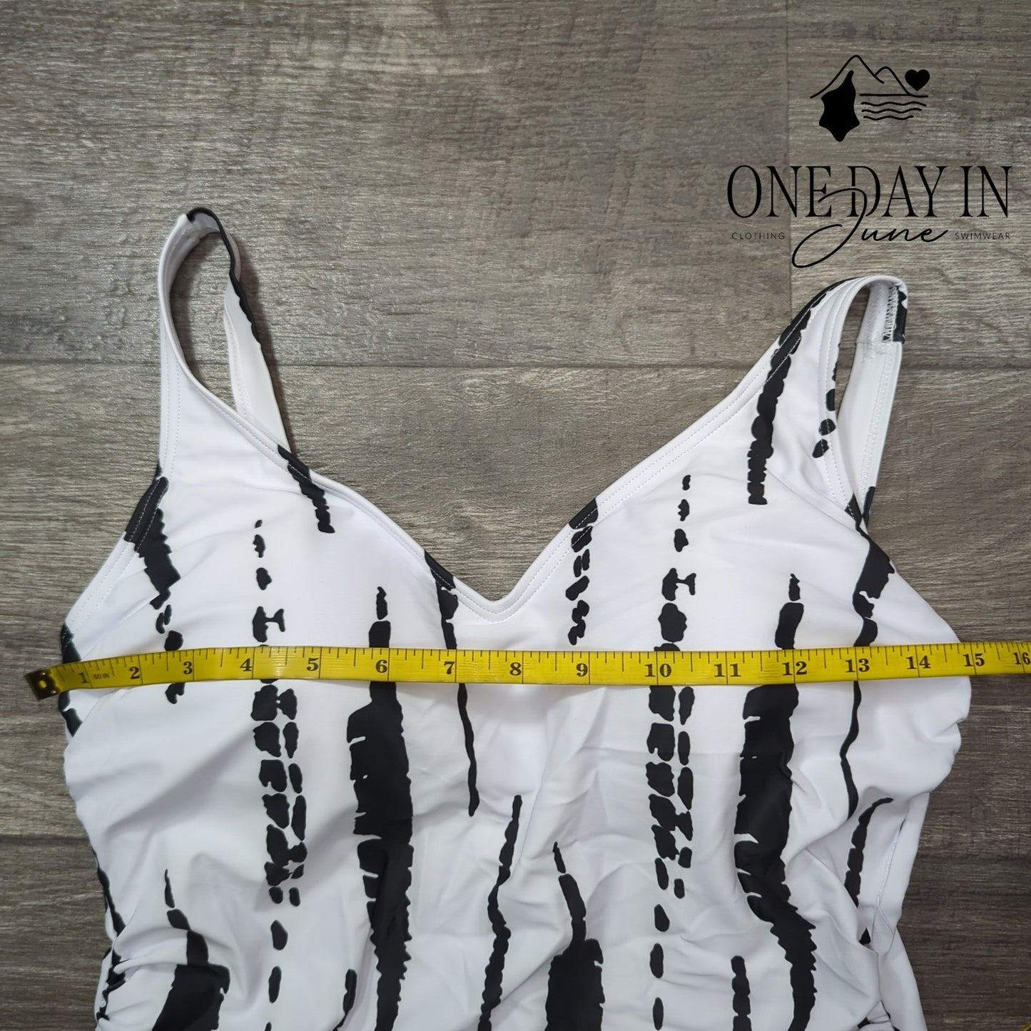 B2Prity Drawstring Swimdress One Piece Swimsuit Size L