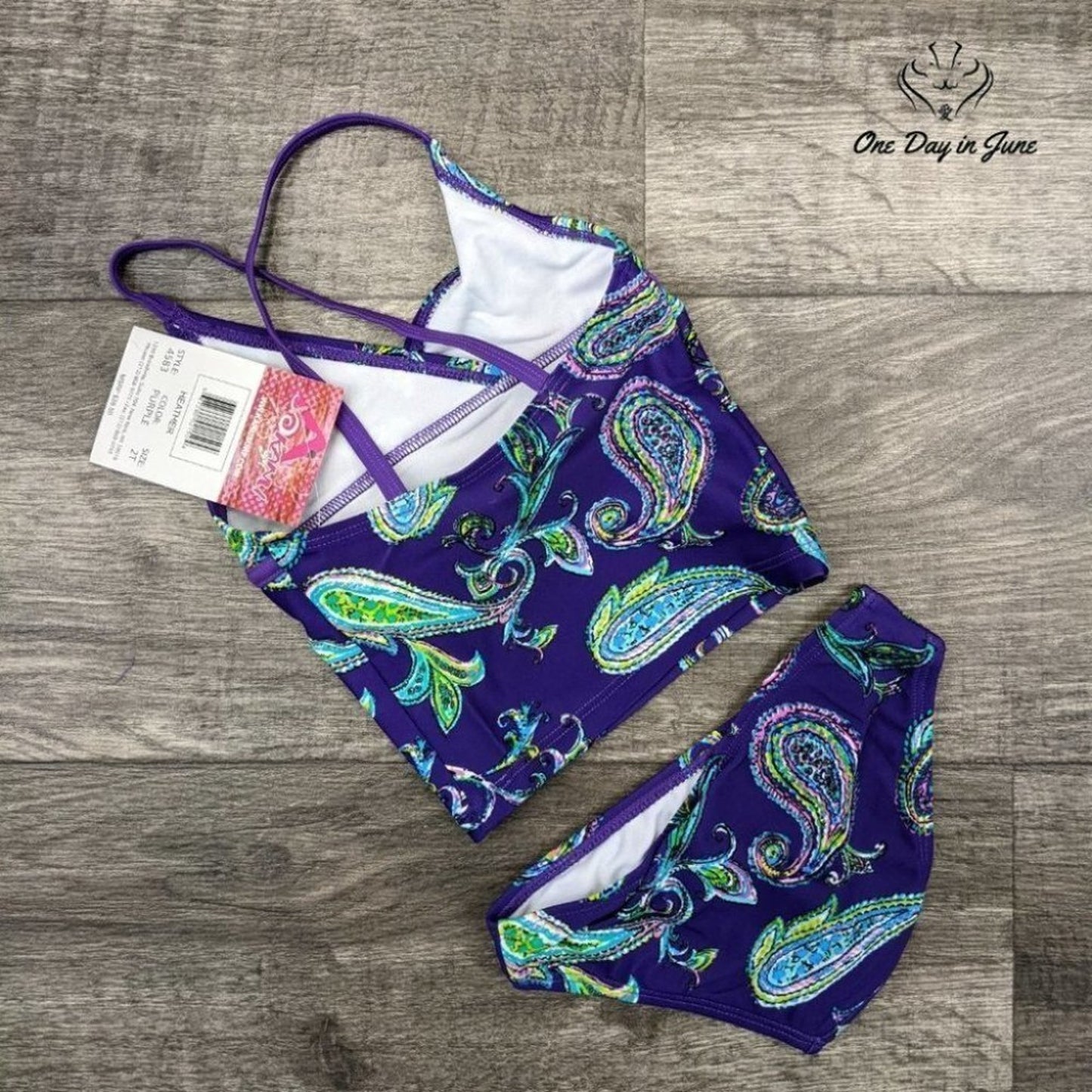 Kanu Surf Alania Bikini Swimsuit Size 2T