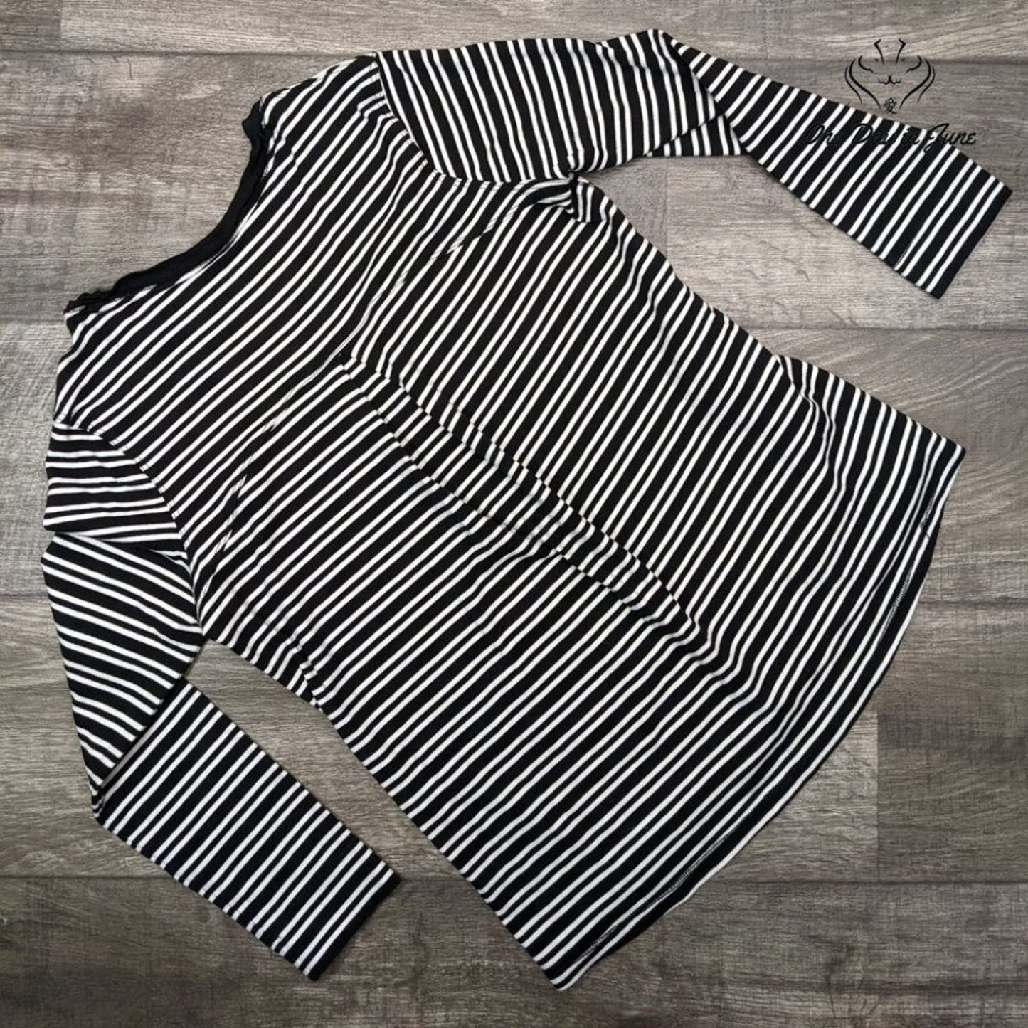 Westbound Striped Long Sleeve Top Size S