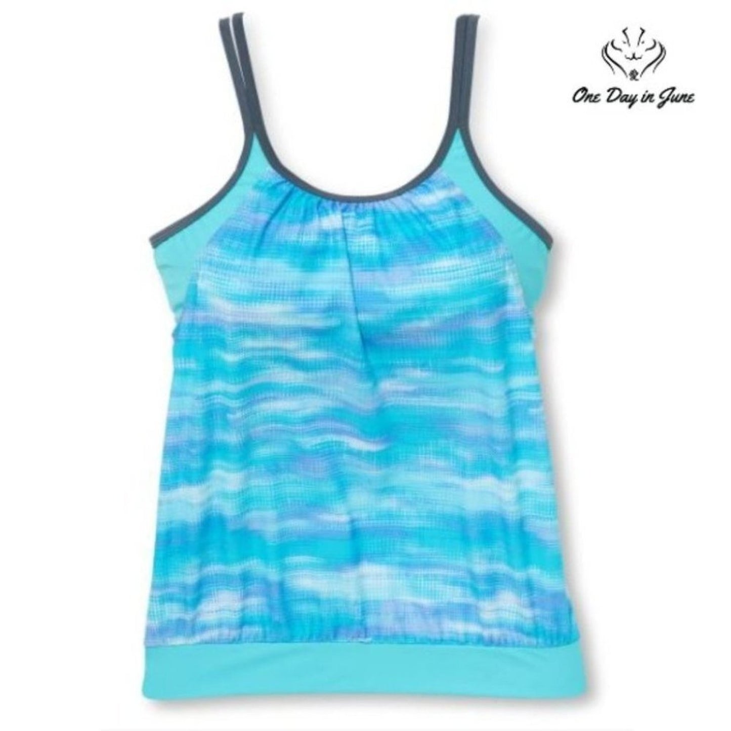 Free Country Tankini Top Size S