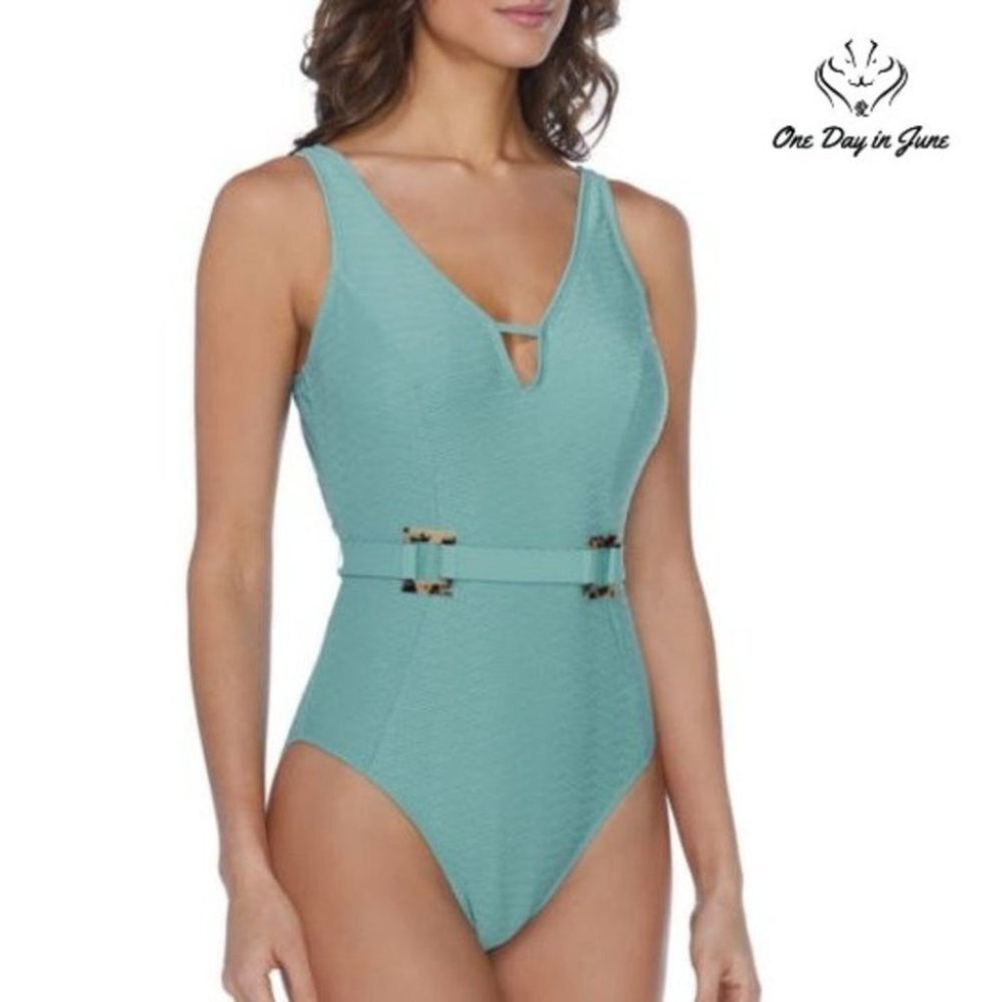 Ambrielle Textured One Piece Size XXL
