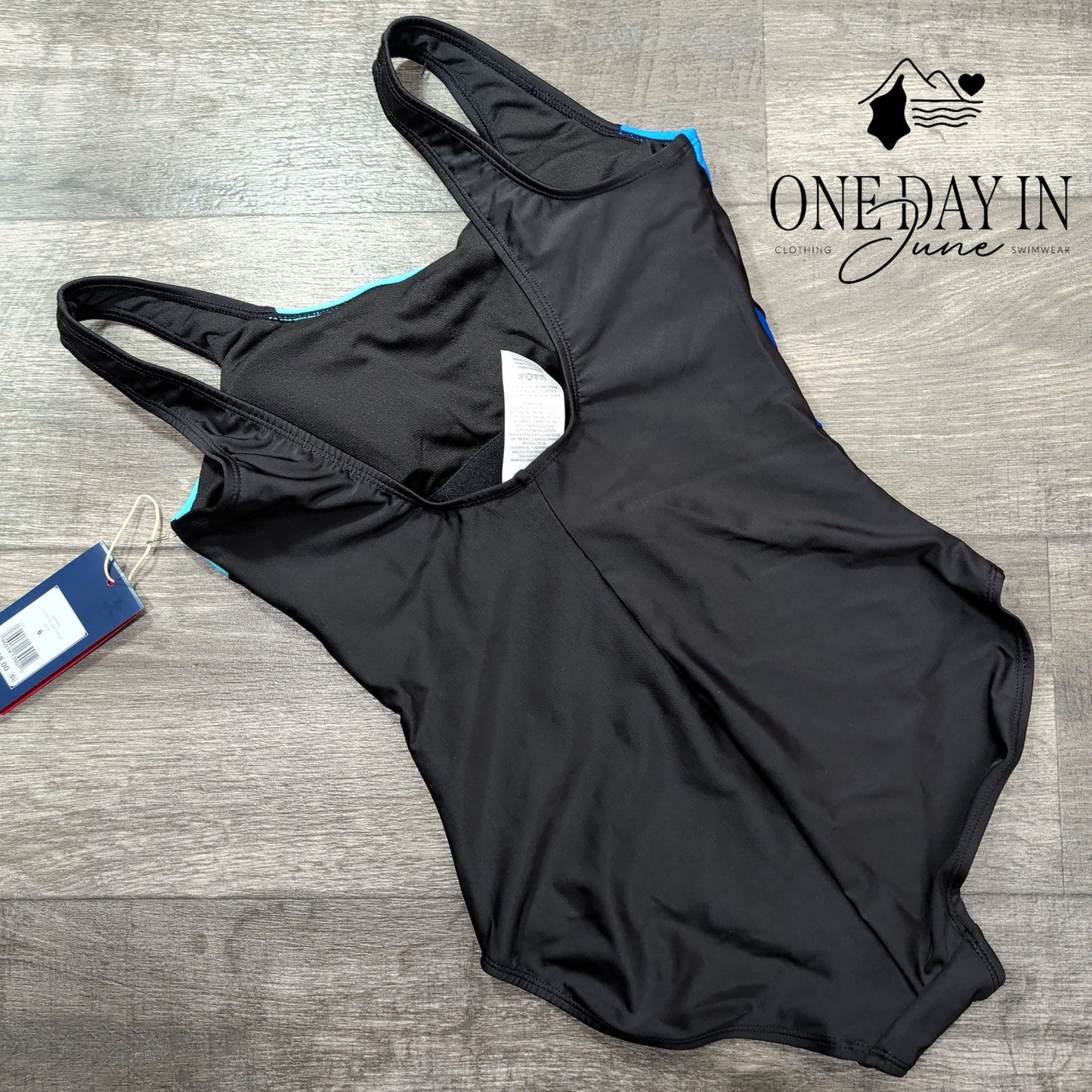 Reebok Cypress One Piece Swimsuit Size 6