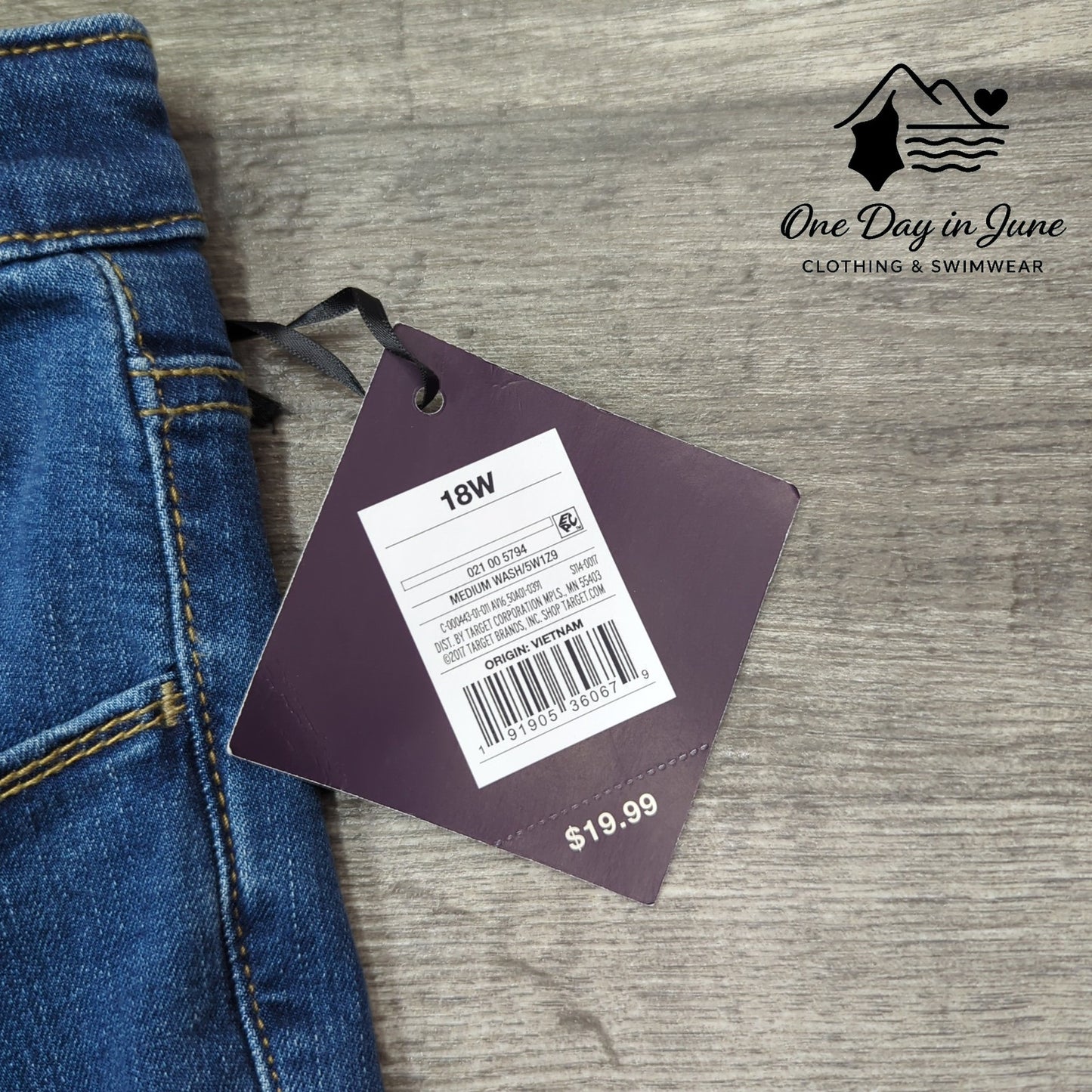 Ava Viv Plus Size Skinny Jeans Size 18W