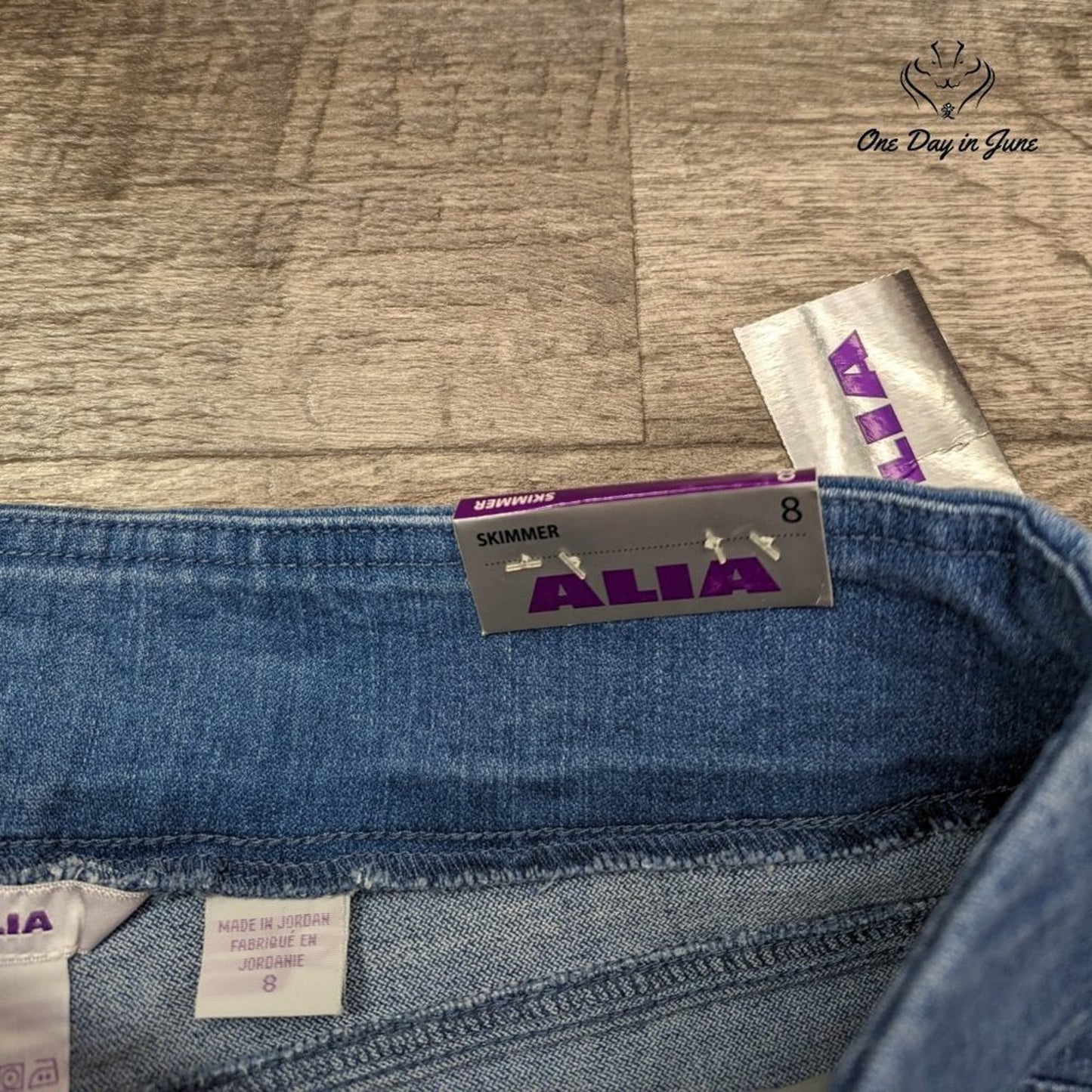 Alia Skimmer Capri Jeans Size 8
