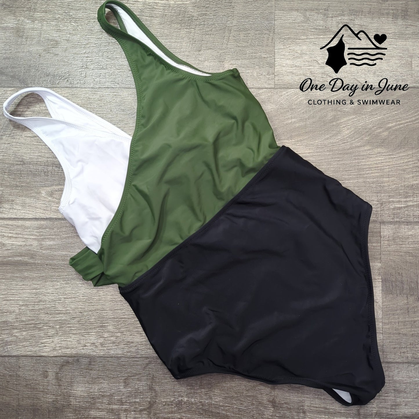 Cupshe Color Block One Piece Swimsuit Size M