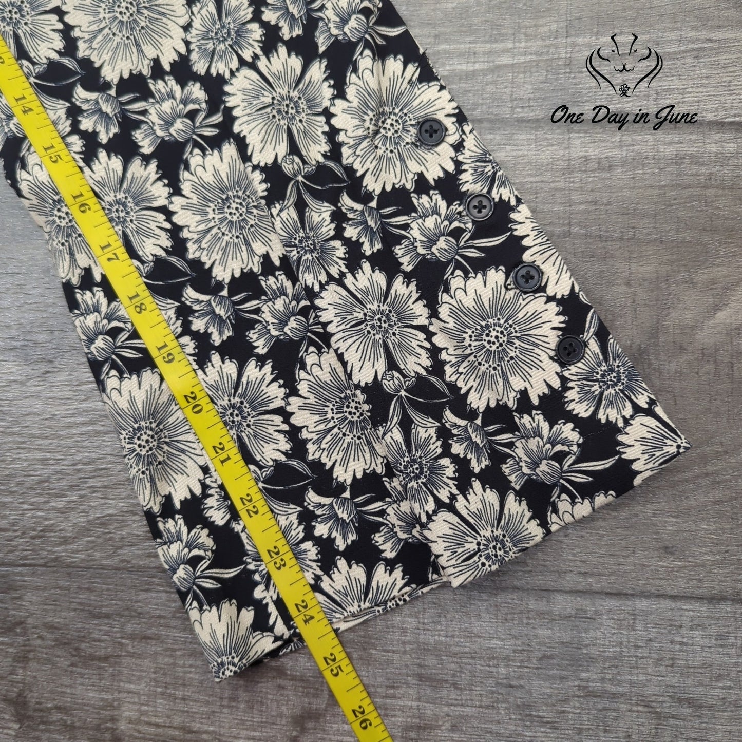 Cato Floral High Waist Pants Size 8