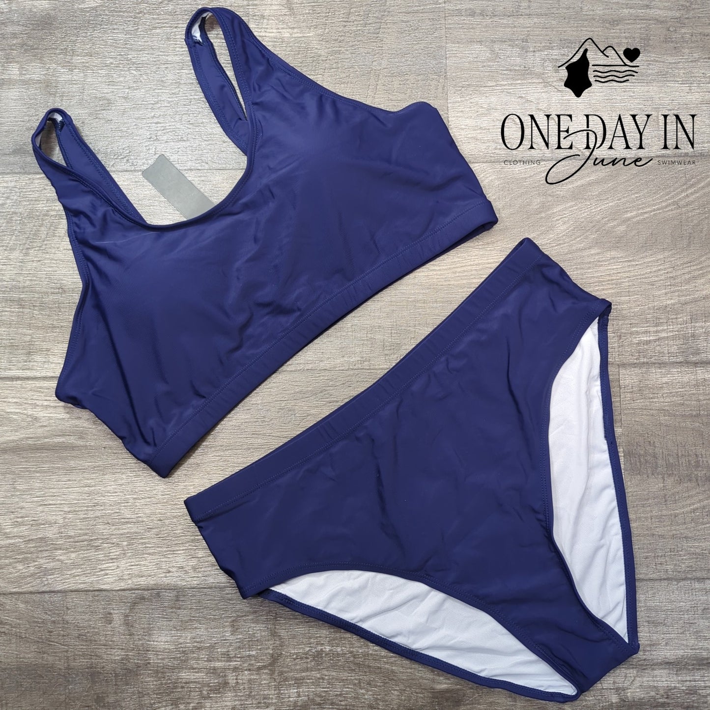 Tempt Me Plus Size Crop Bikini Swimsuit Size 18W