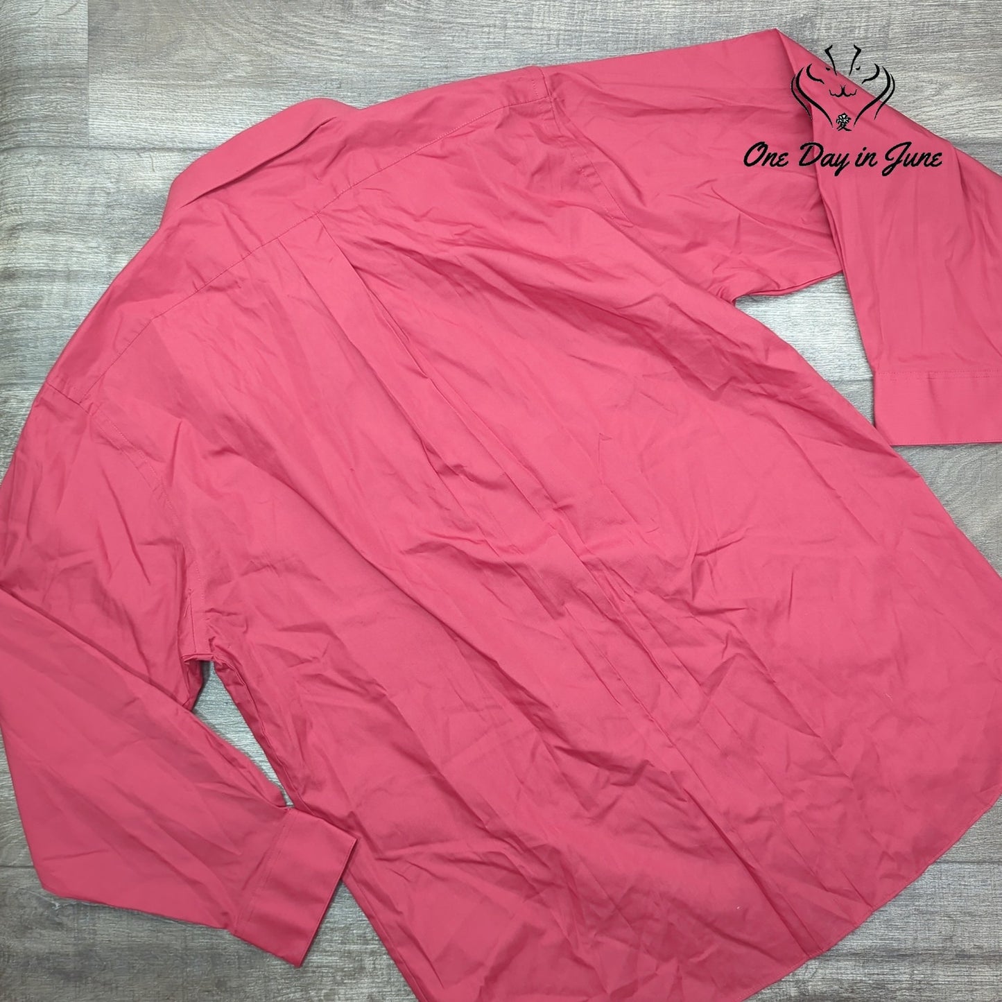 Van Heusen Dress Shirt Lava Red Long Sleeve NWT MSRP $55 Size 16.5 (32/33)